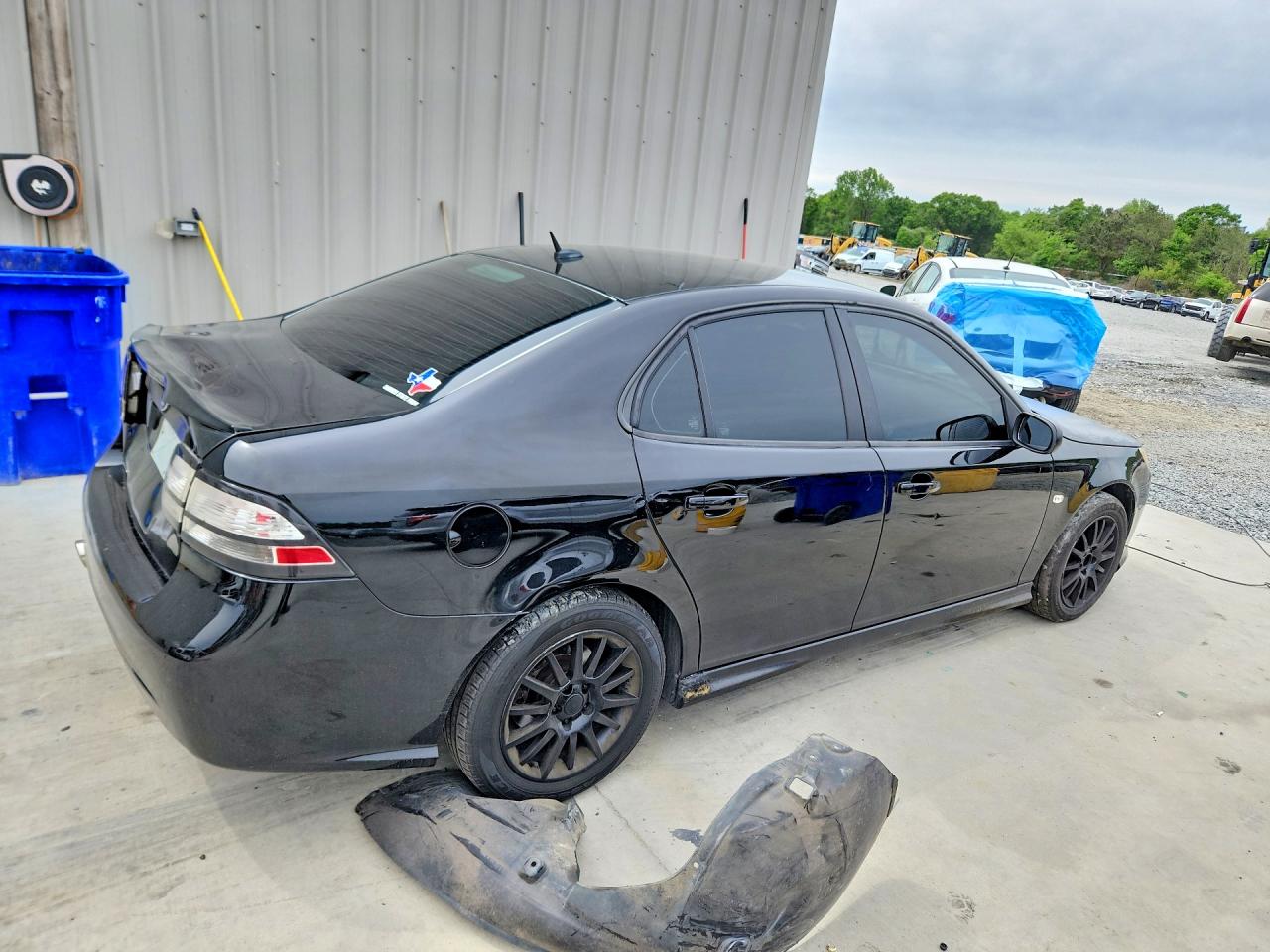 2009 Saab 9-3 2.0t Черный vin: YS3FB49Y591018711