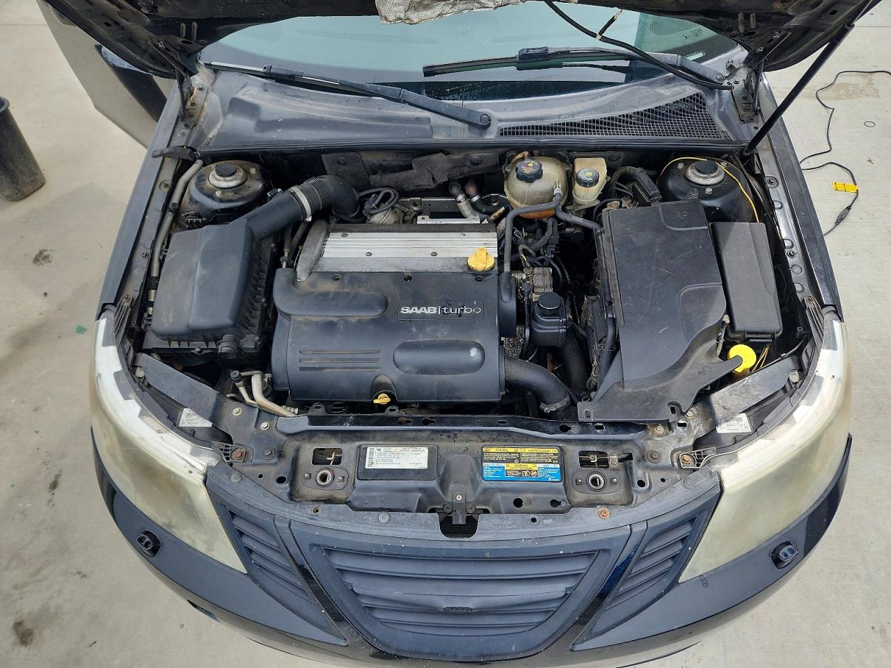 2009 Saab 9-3 2.0t Черный vin: YS3FB49Y591018711