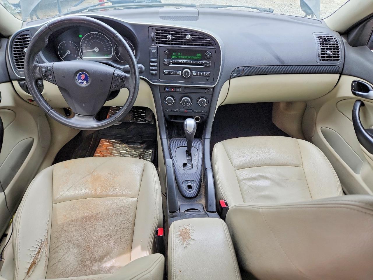 2009 Saab 9-3 2.0t Черный vin: YS3FB49Y591018711