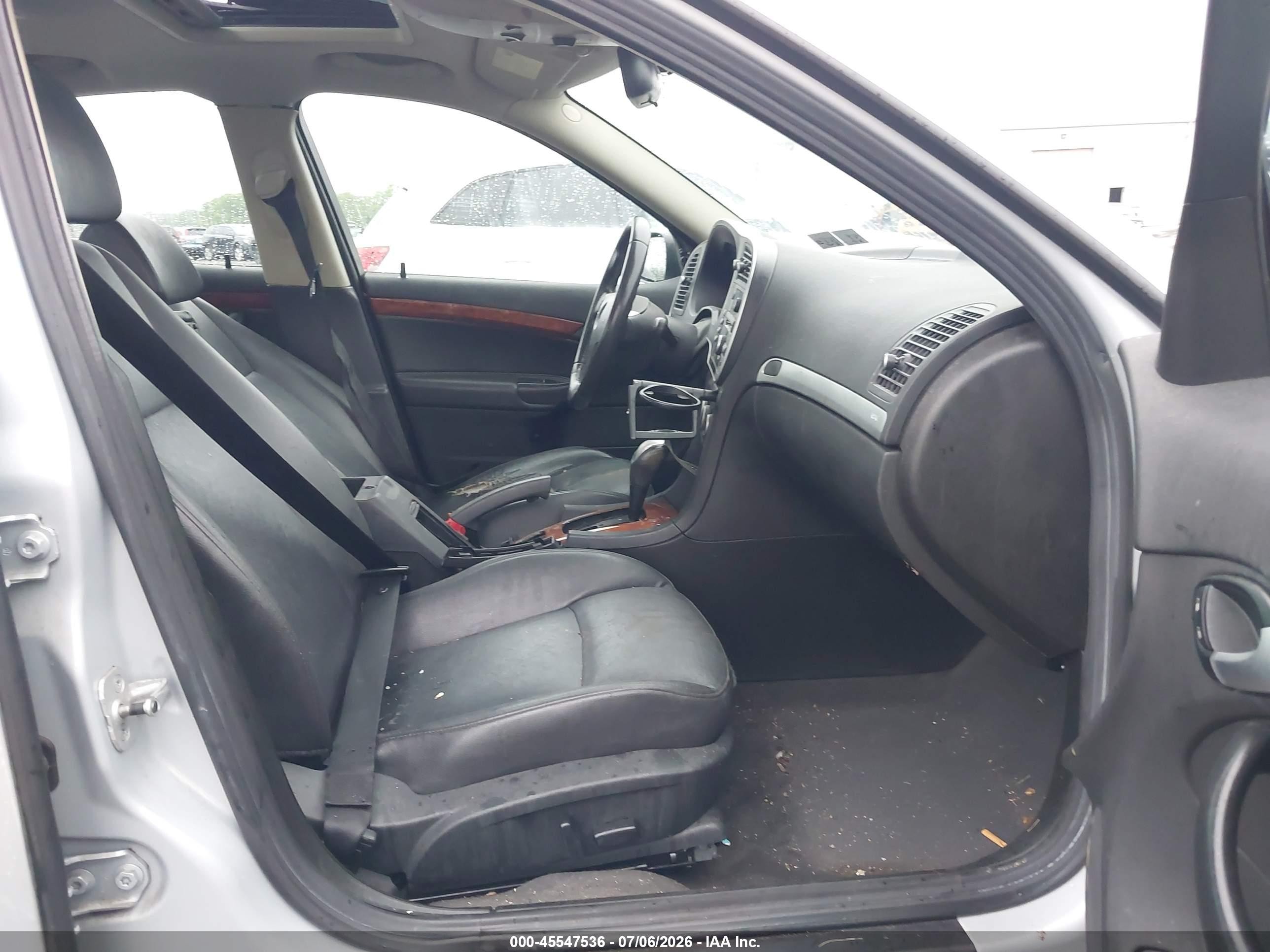 2008 Saab 9-3 2.0t Silver vin: YS3FB49Y781115813