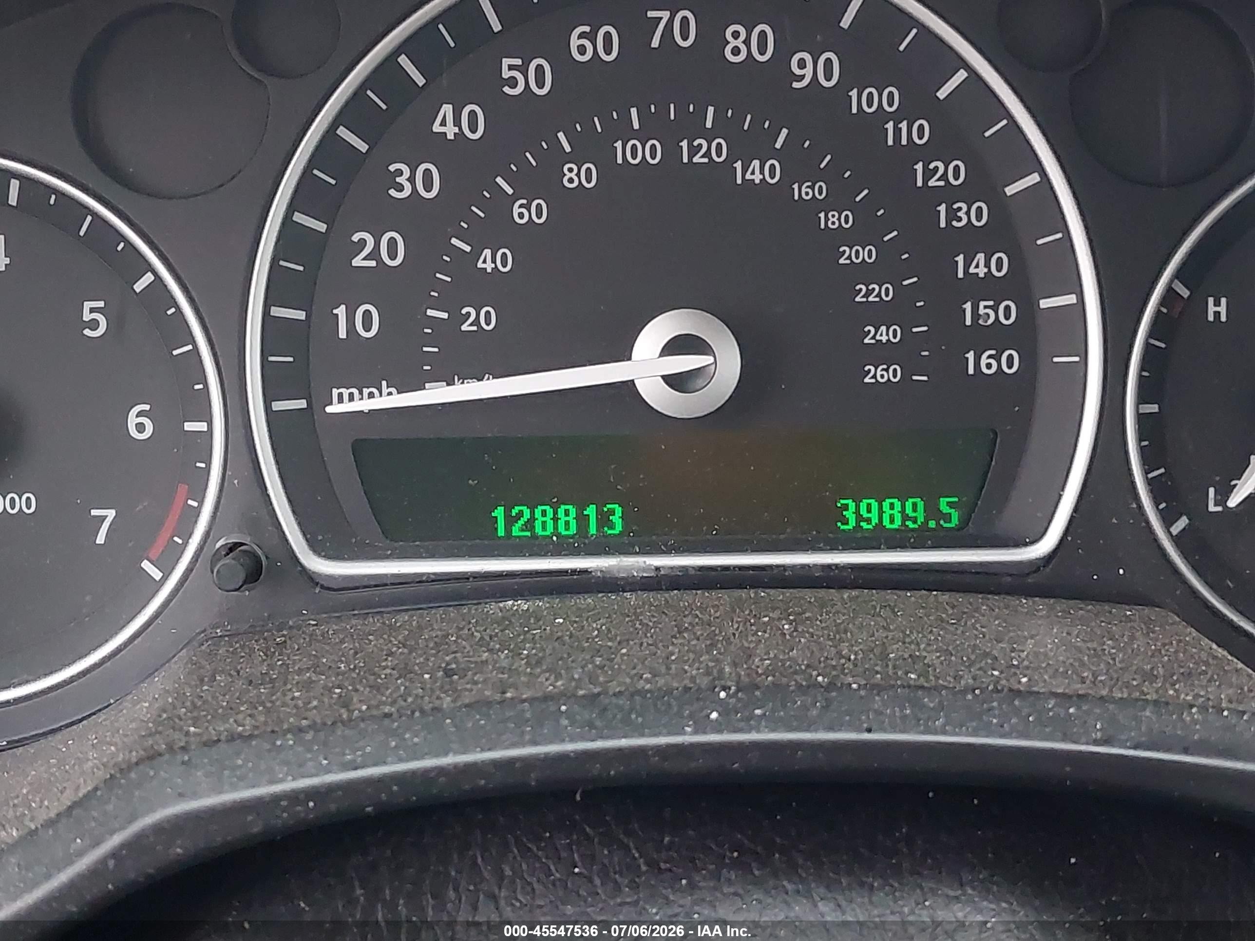 2008 Saab 9-3 2.0t Silver vin: YS3FB49Y781115813