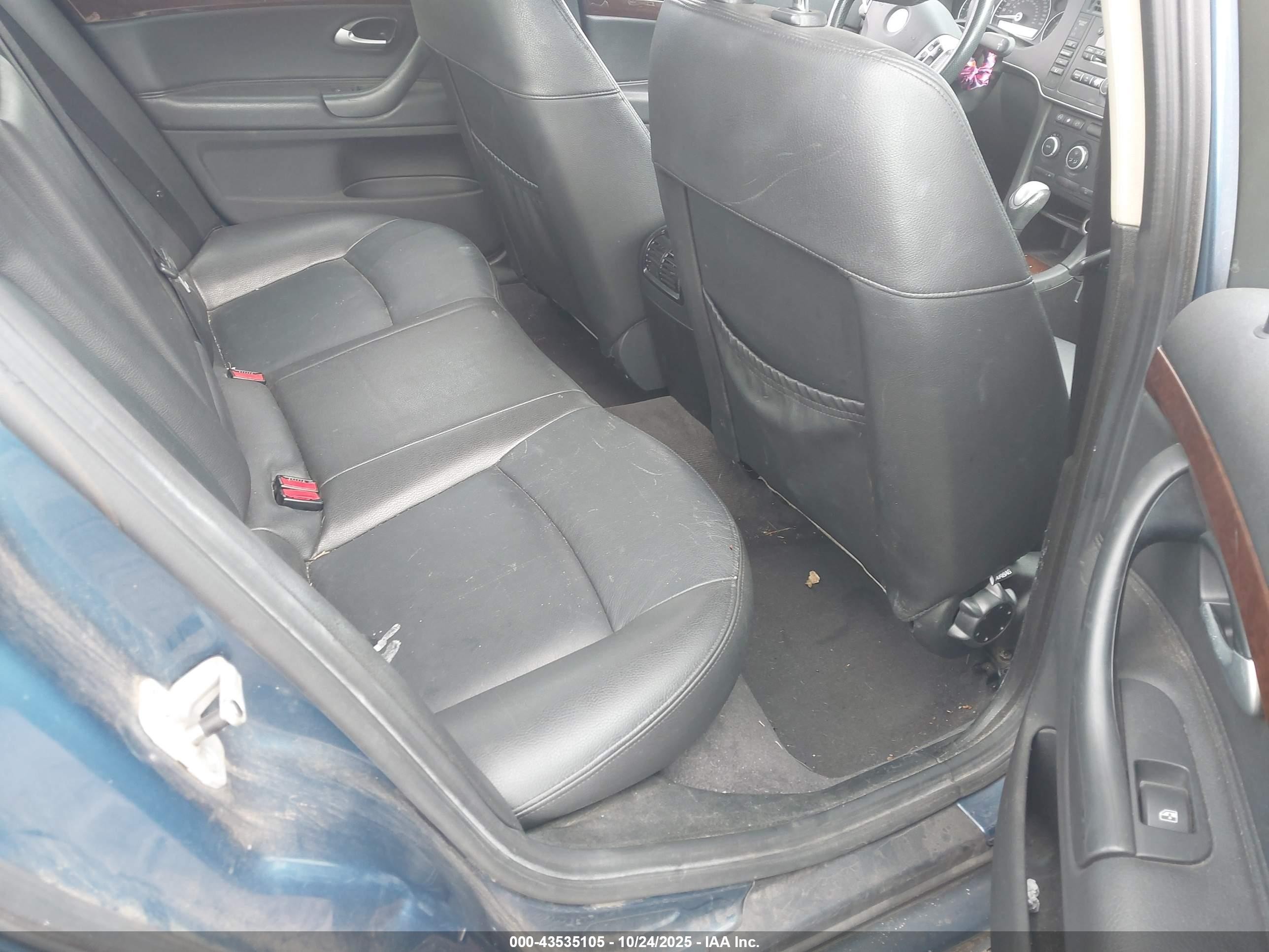 2009 Saab 9-3 2.0t Синий vin: YS3FB49Y791011517