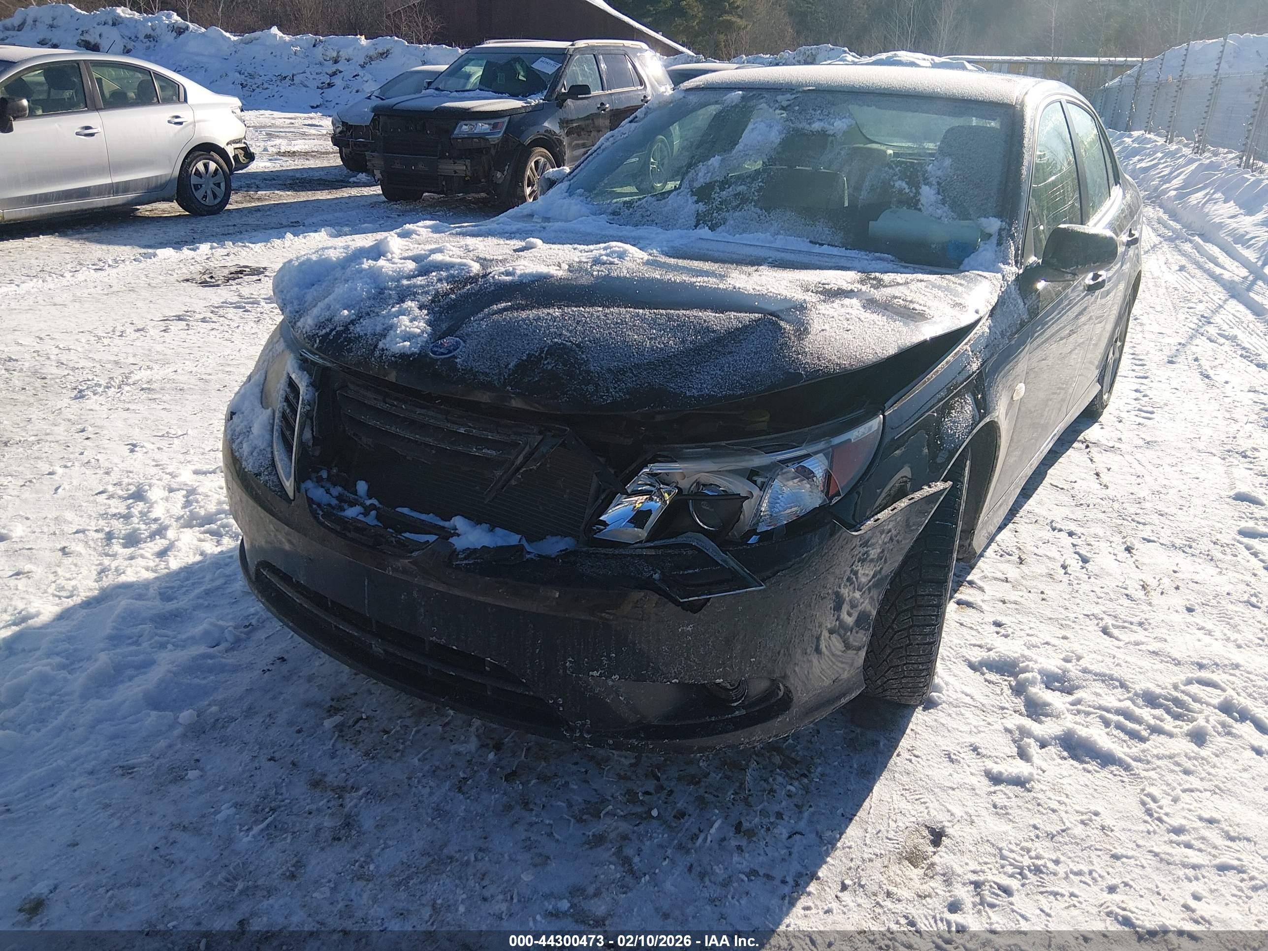 2009 Saab 9-3 2.0t Black vin: YS3FB49Y891008142