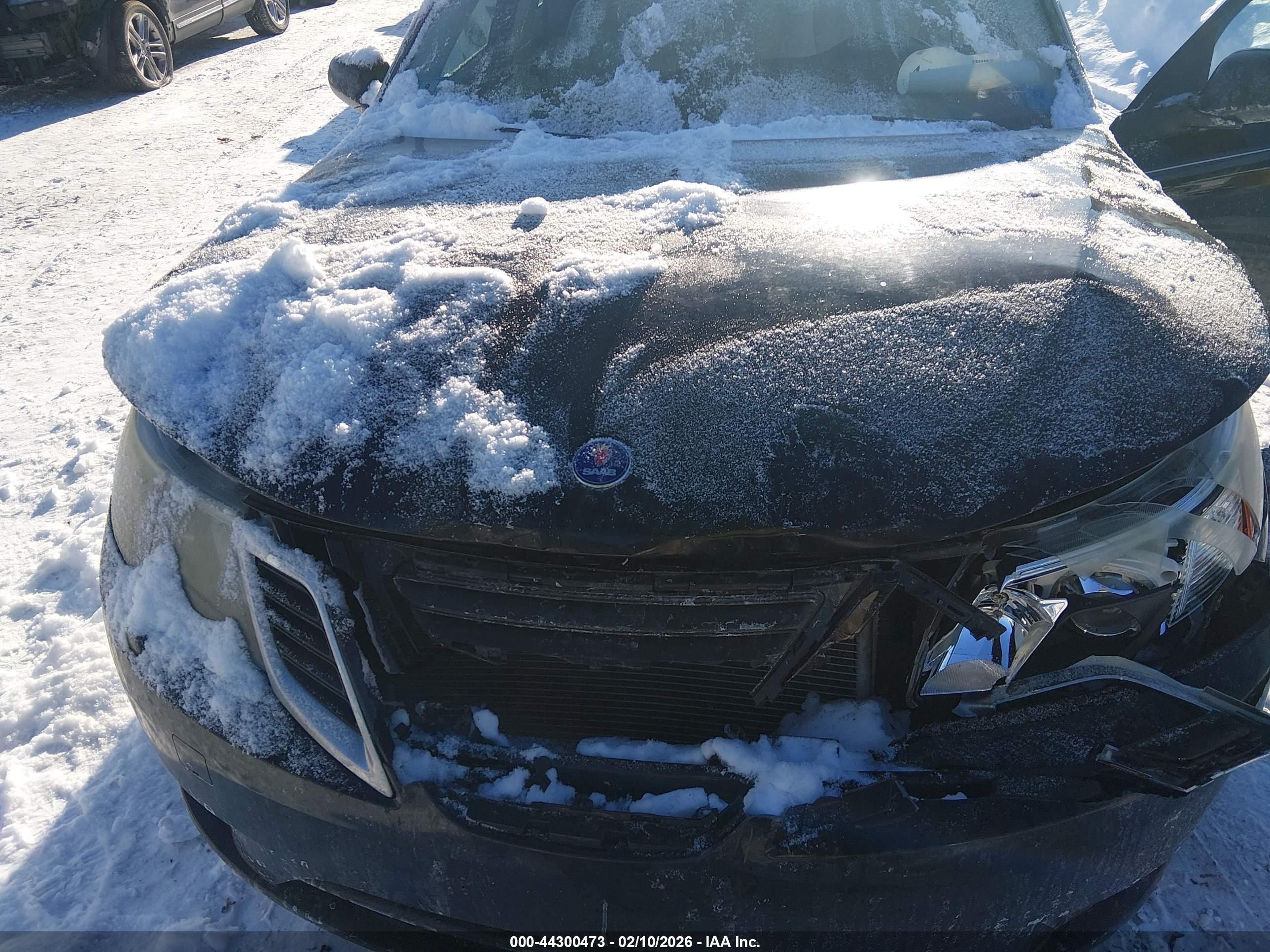 2009 Saab 9-3 2.0t Black vin: YS3FB49Y891008142