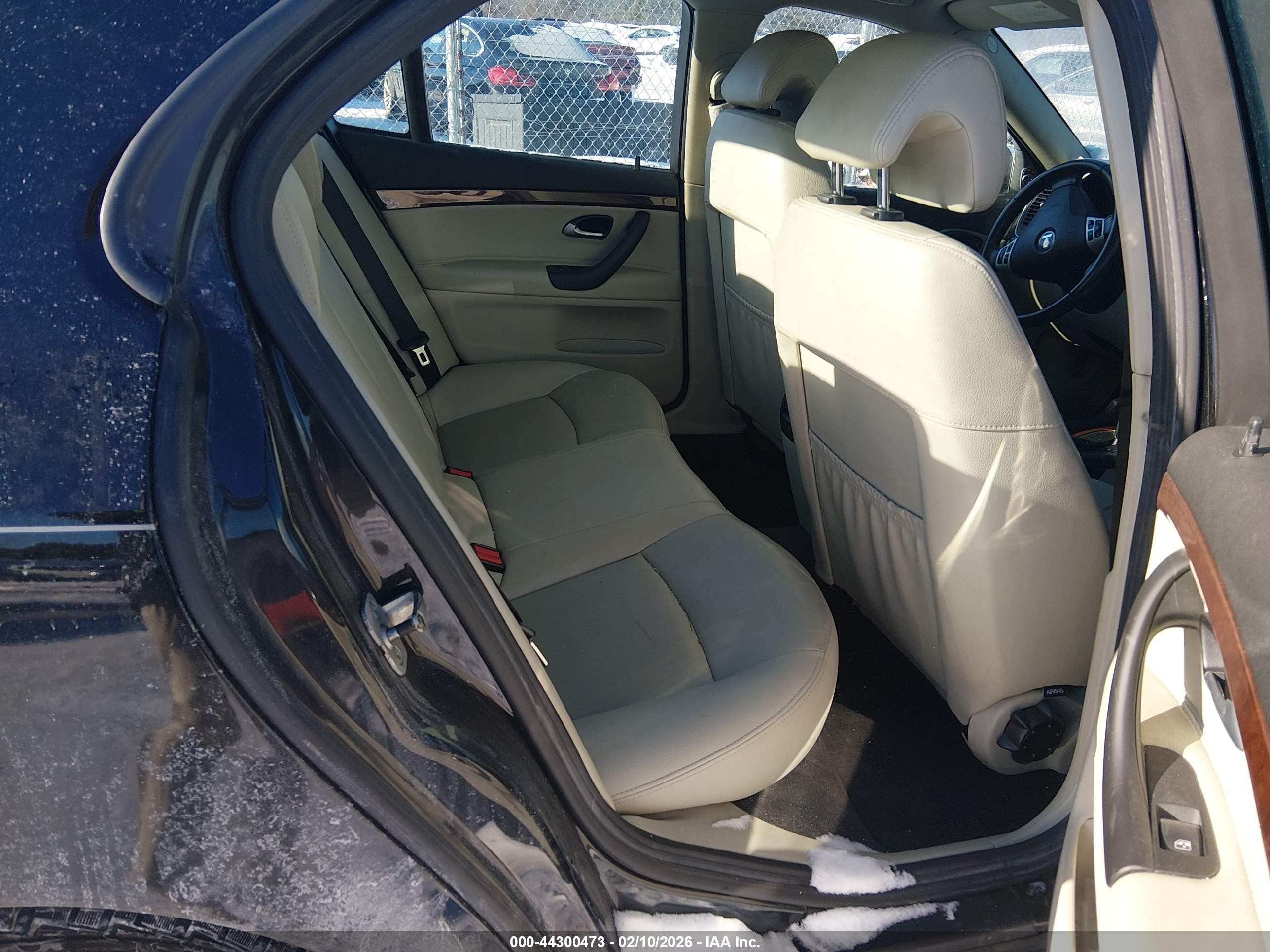 2009 Saab 9-3 2.0t Black vin: YS3FB49Y891008142