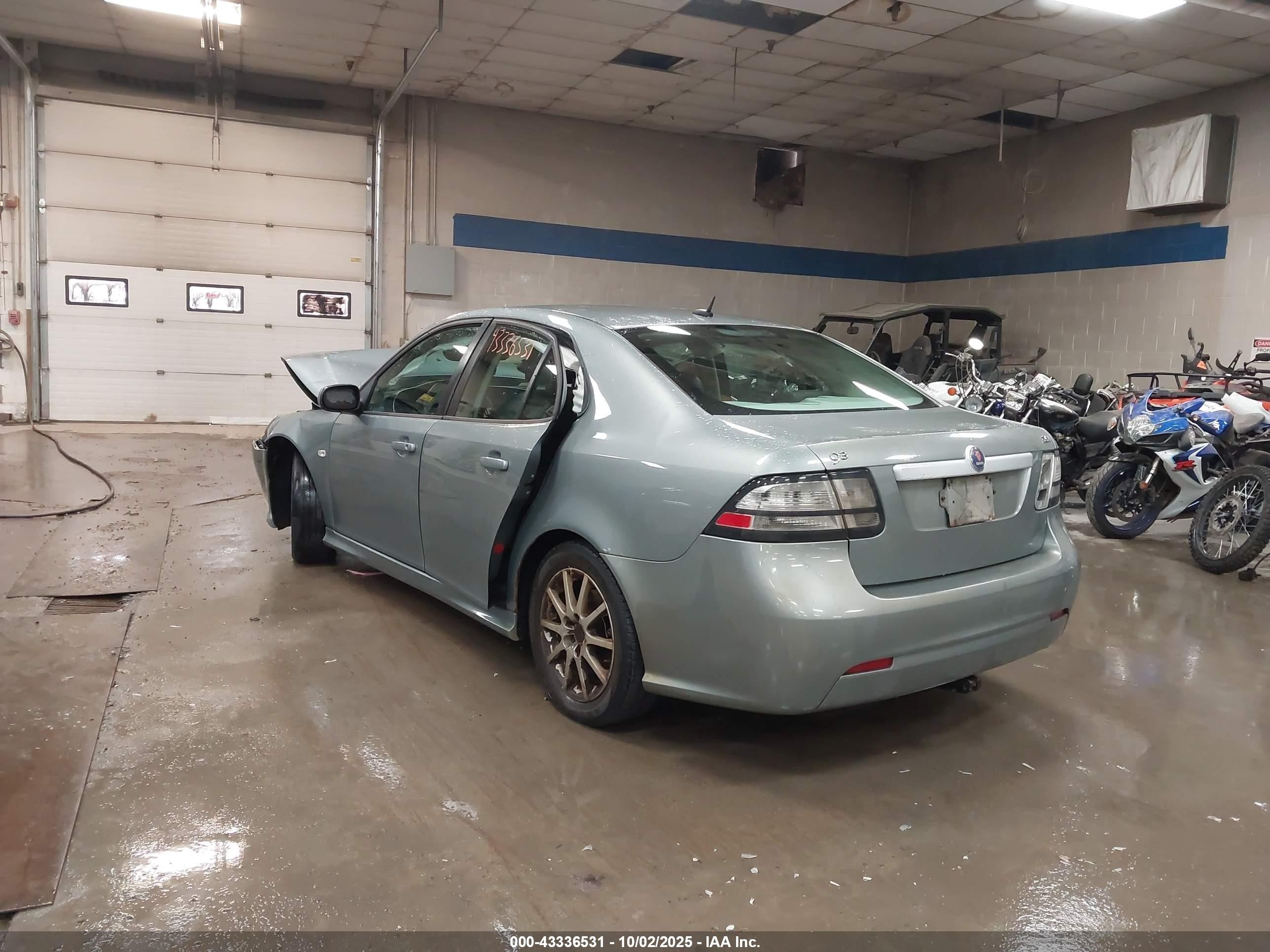 2009 Saab 9-3 2.0t Green vin: YS3FB49YX91016923