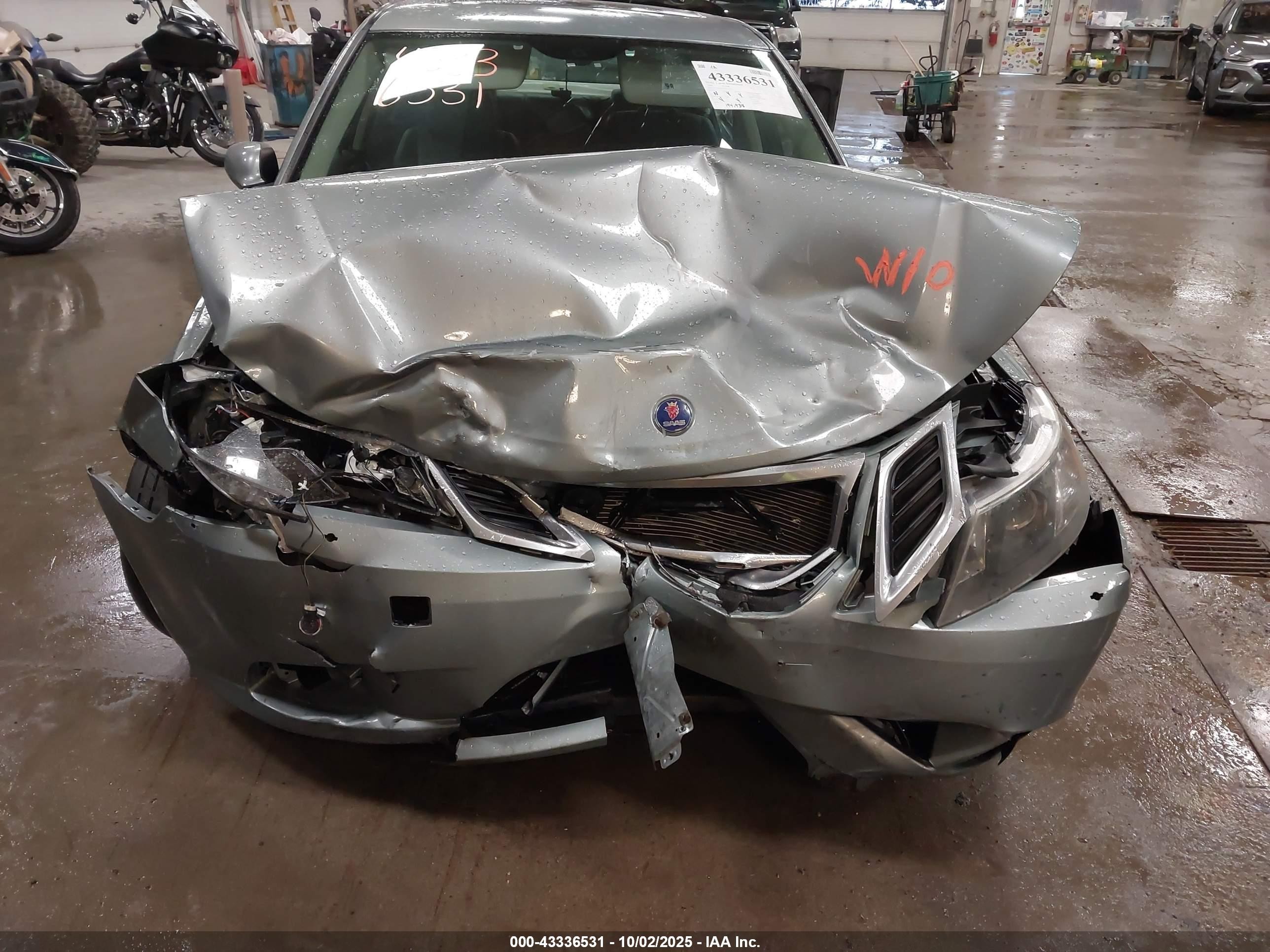 2009 Saab 9-3 2.0t Green vin: YS3FB49YX91016923