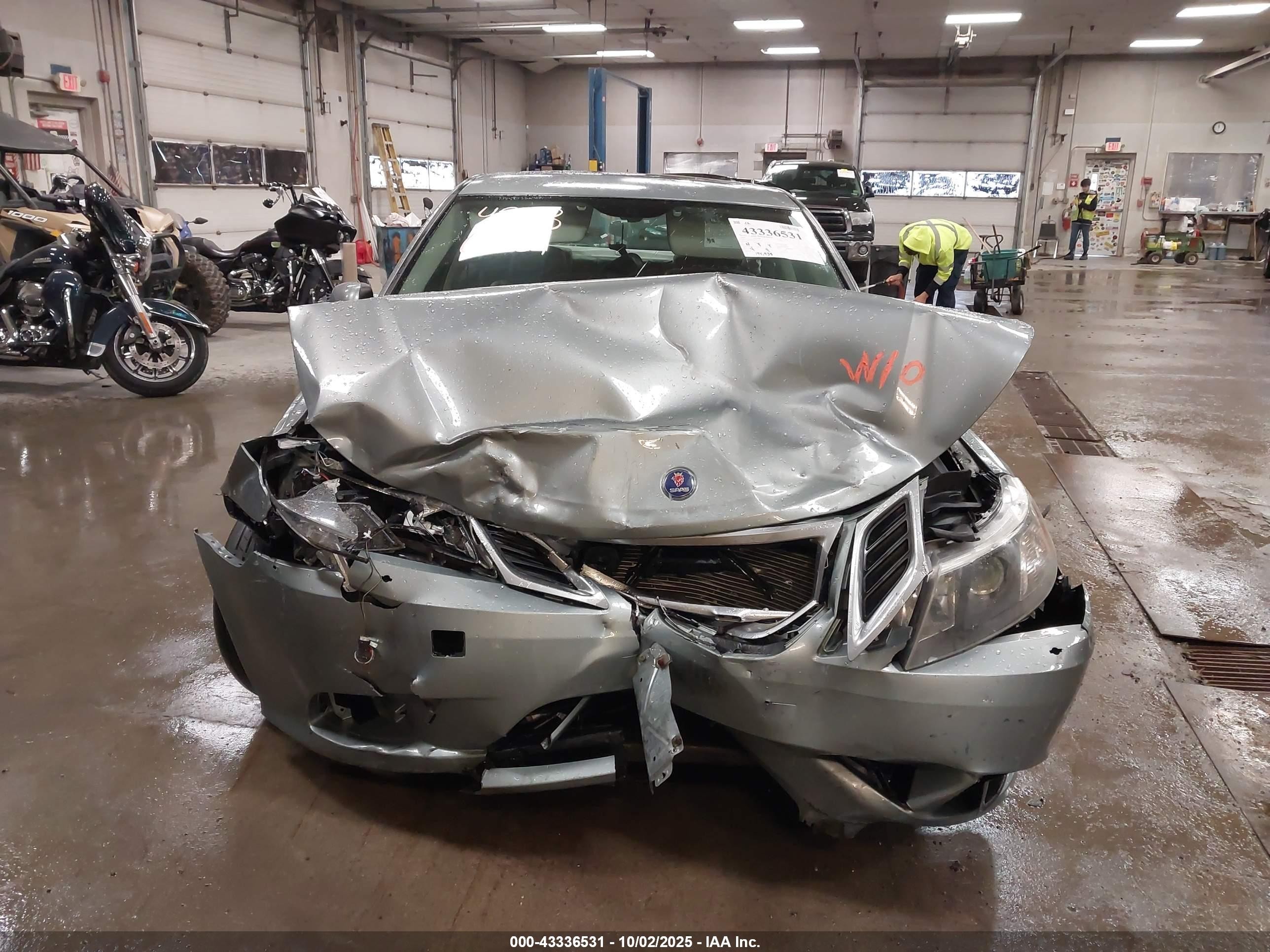 2009 Saab 9-3 2.0t Green vin: YS3FB49YX91016923
