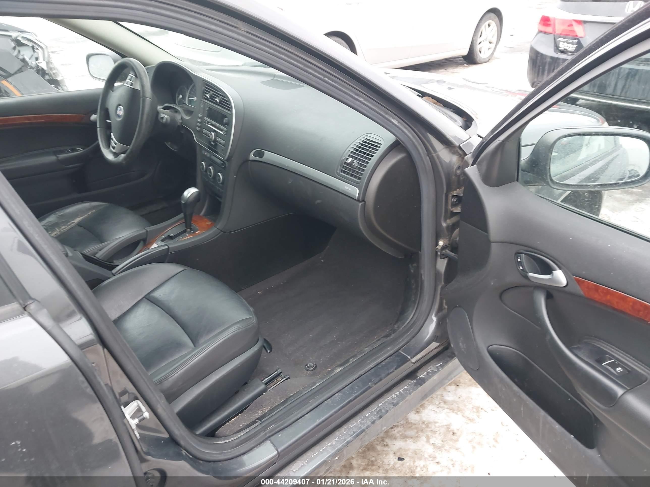 2009 Saab 9-3 2.0t Gray vin: YS3FB52Y991019408