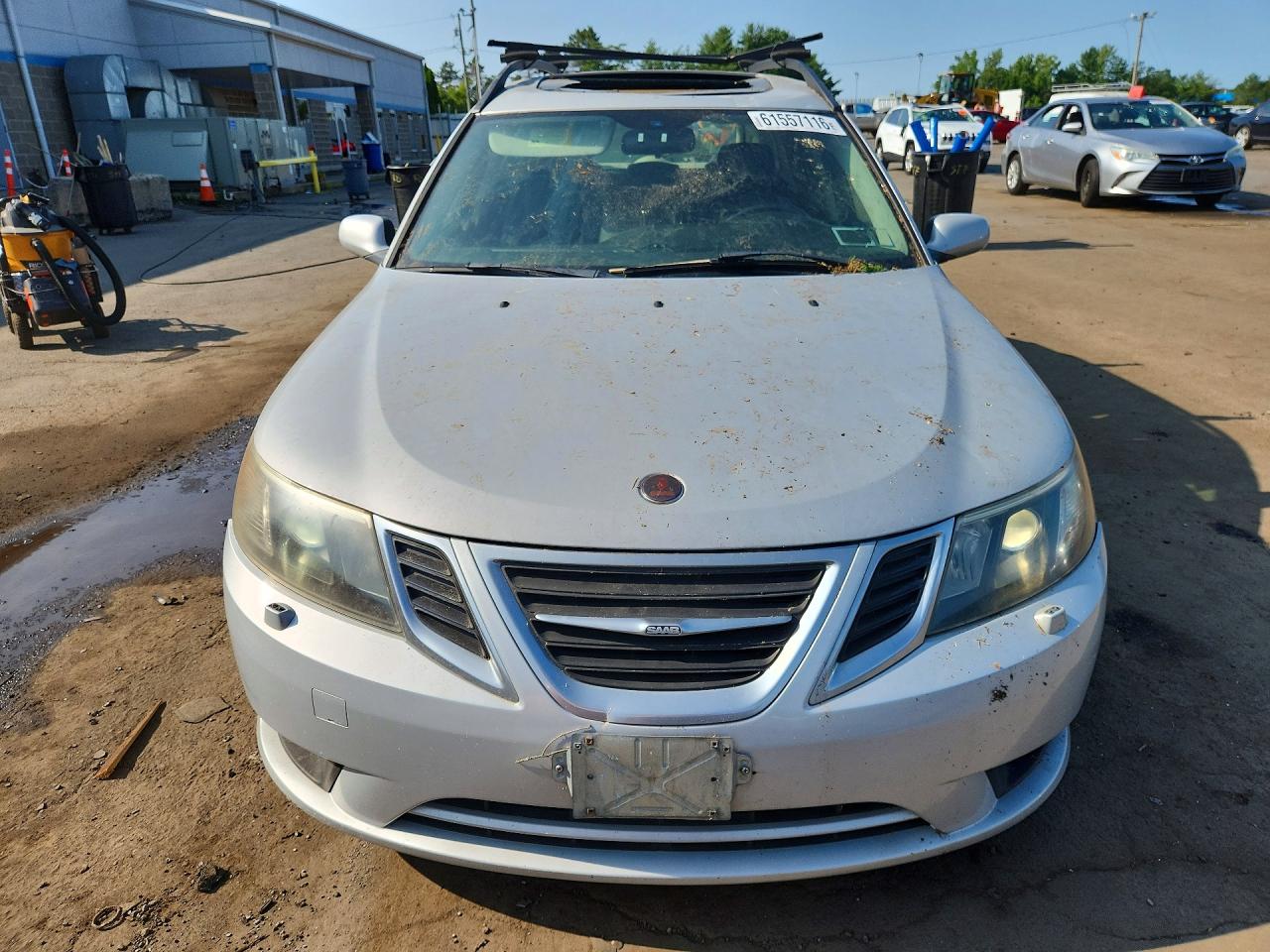 2008 Saab 9-3 2.0t Silver vin: YS3FB59Y081122690