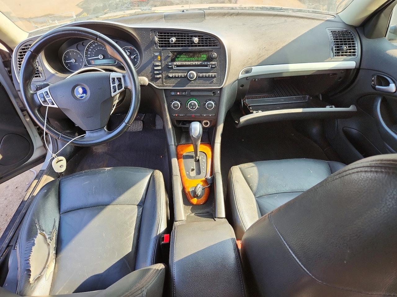 2008 Saab 9-3 2.0t Silver vin: YS3FB59Y081122690