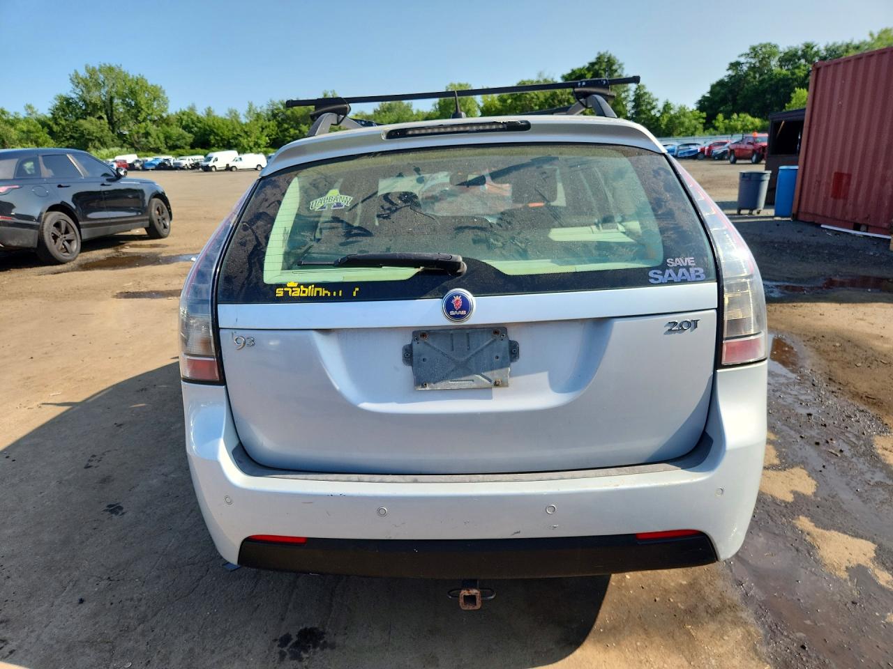 2008 Saab 9-3 2.0t Silver vin: YS3FB59Y081122690