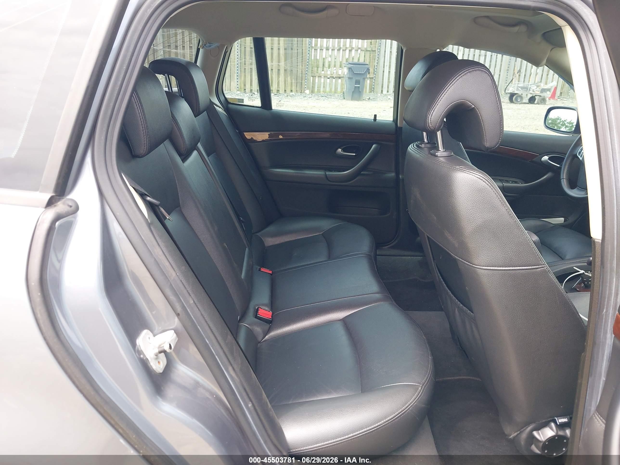 2008 Saab 9-3 Sportcombi Gray vin: YS3FB59Y381014953
