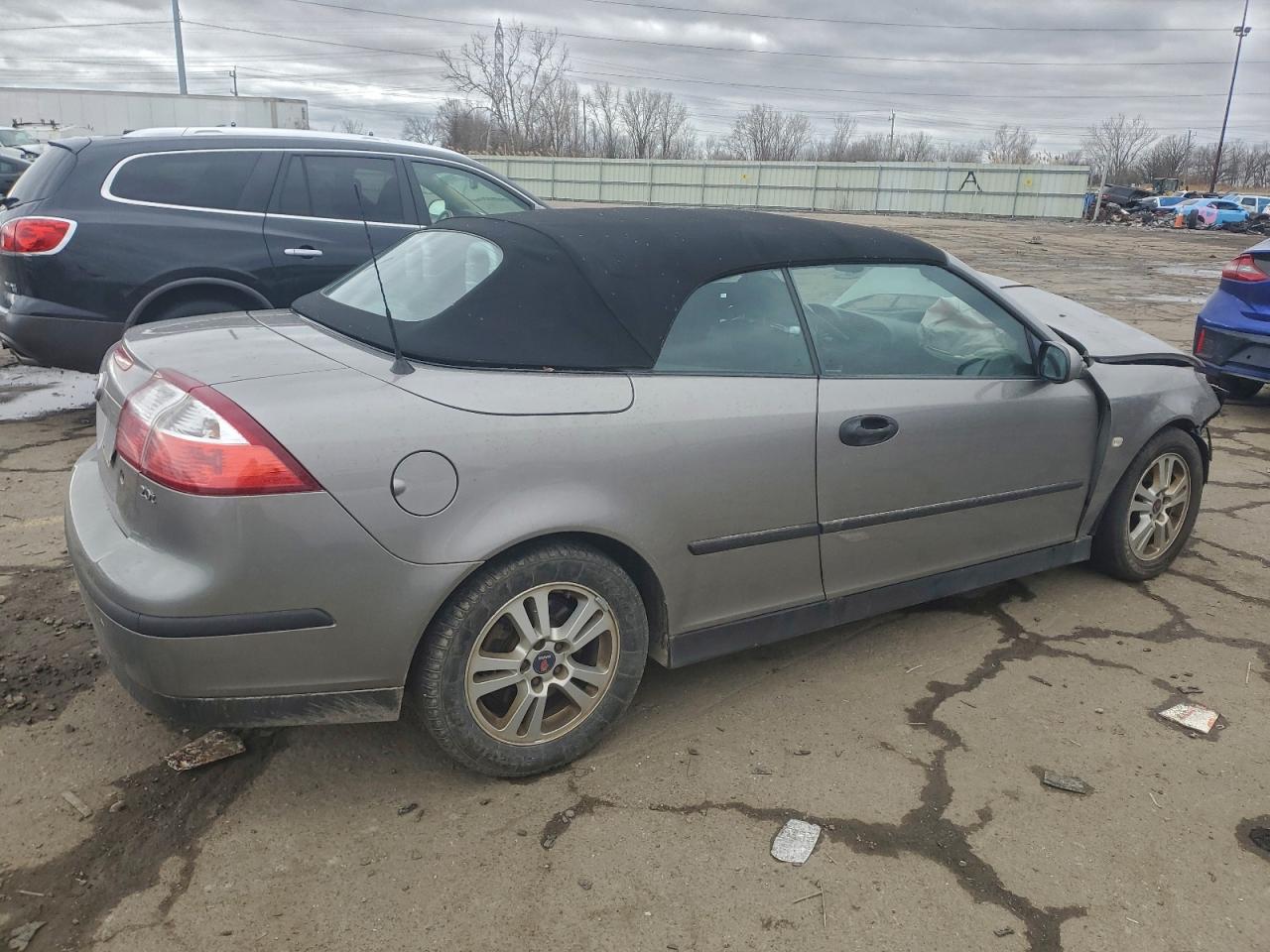 2005 Saab 9-3 Linear Серебряный vin: YS3FB79N456007784