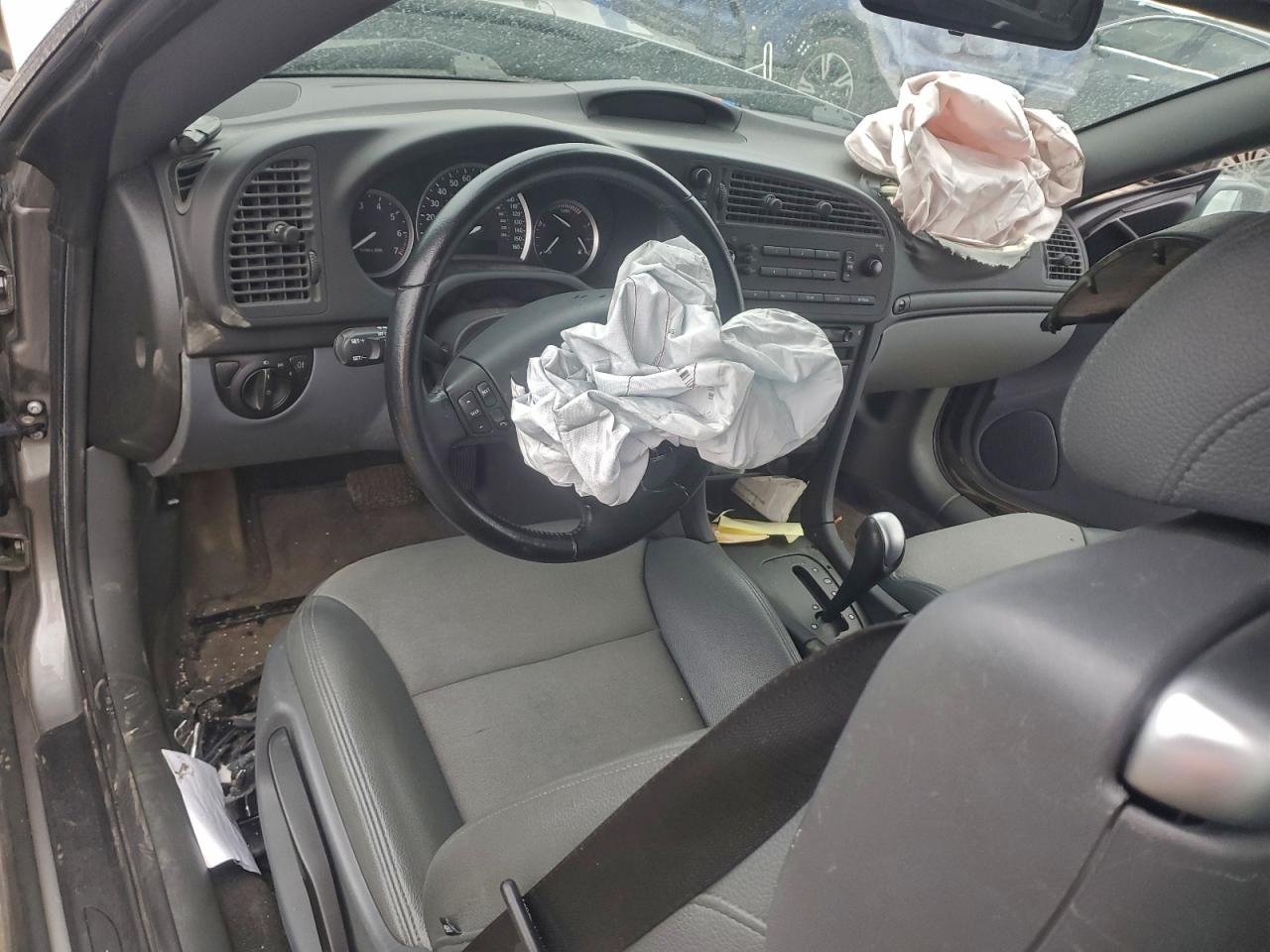 2005 Saab 9-3 Linear Серебряный vin: YS3FB79N456007784