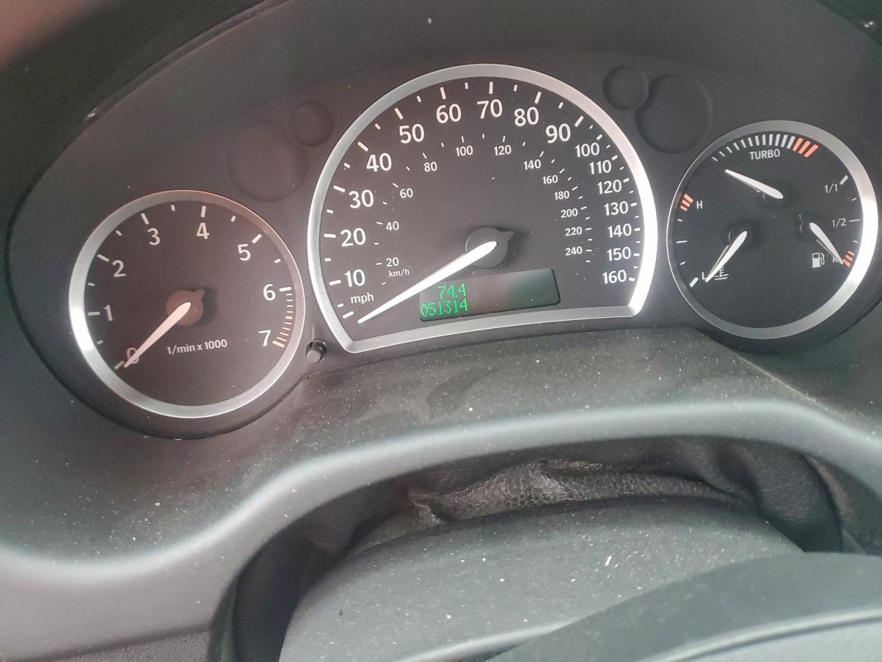 2005 Saab 9-3 Linear Серебряный vin: YS3FB79N456007784