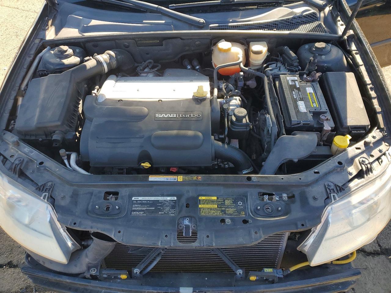 2005 Saab 9-3 Linear Black vin: YS3FB79NX56014772