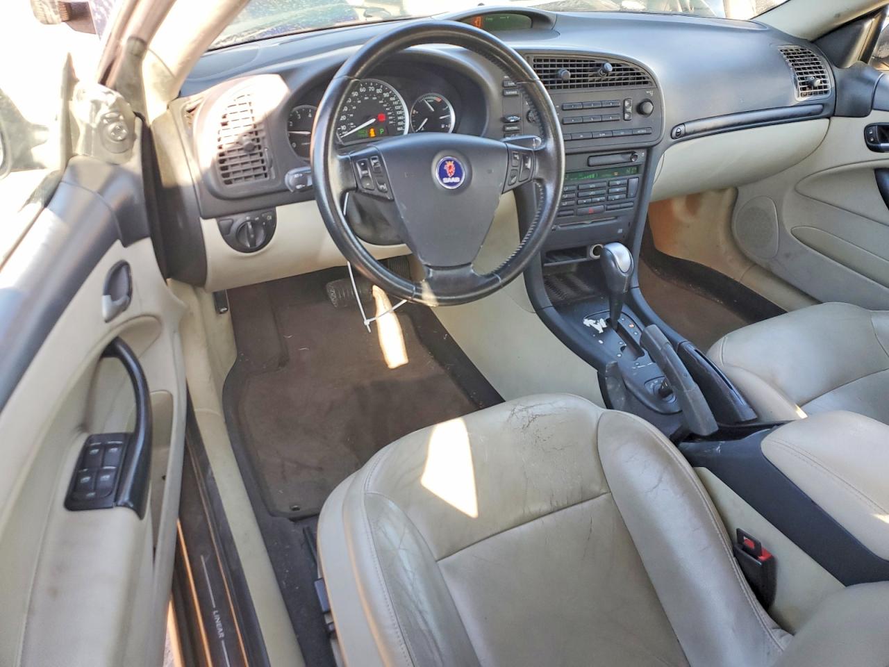 2005 Saab 9-3 Linear Black vin: YS3FB79NX56014772