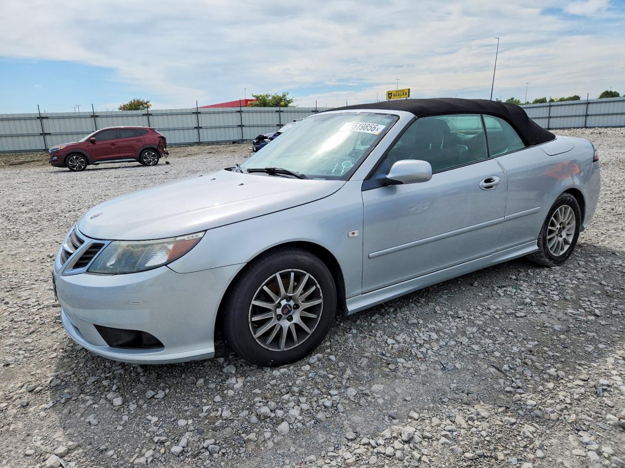 2008 Saab 9-3 2.0t Silver vin: YS3FB79Y486012174