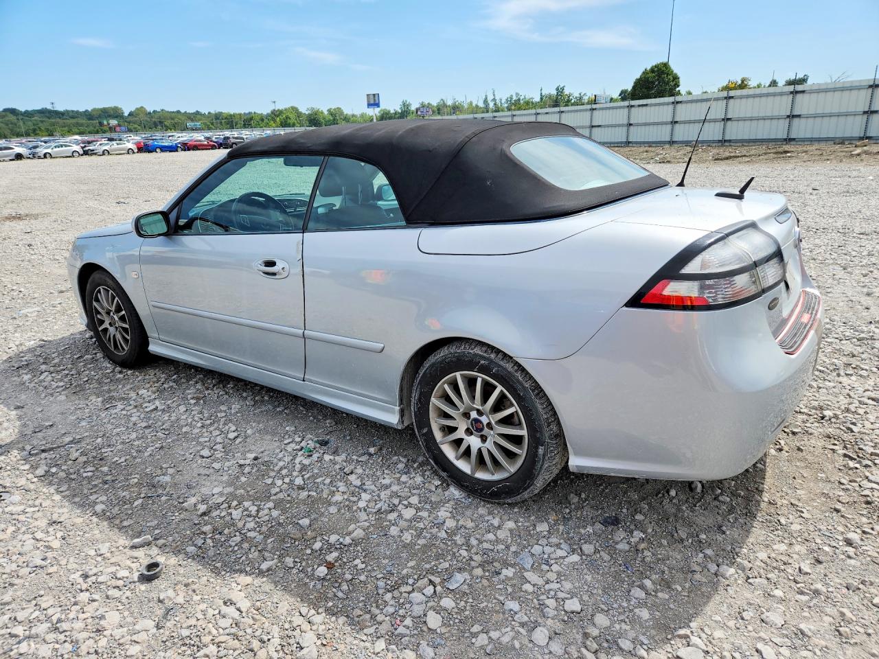 2008 Saab 9-3 2.0t Silver vin: YS3FB79Y486012174