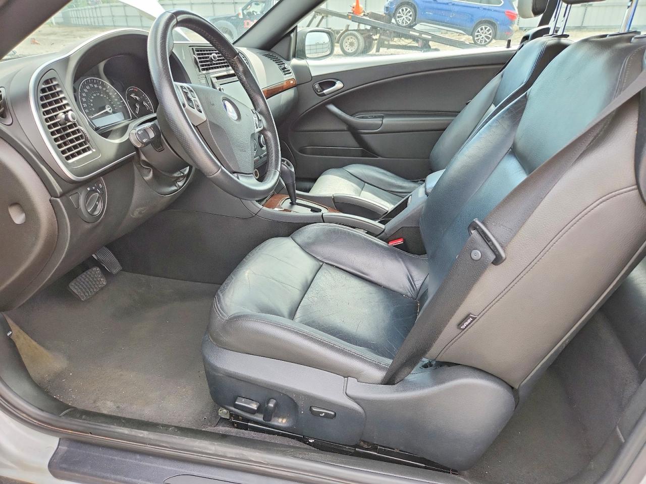 2008 Saab 9-3 2.0t Silver vin: YS3FB79Y486012174