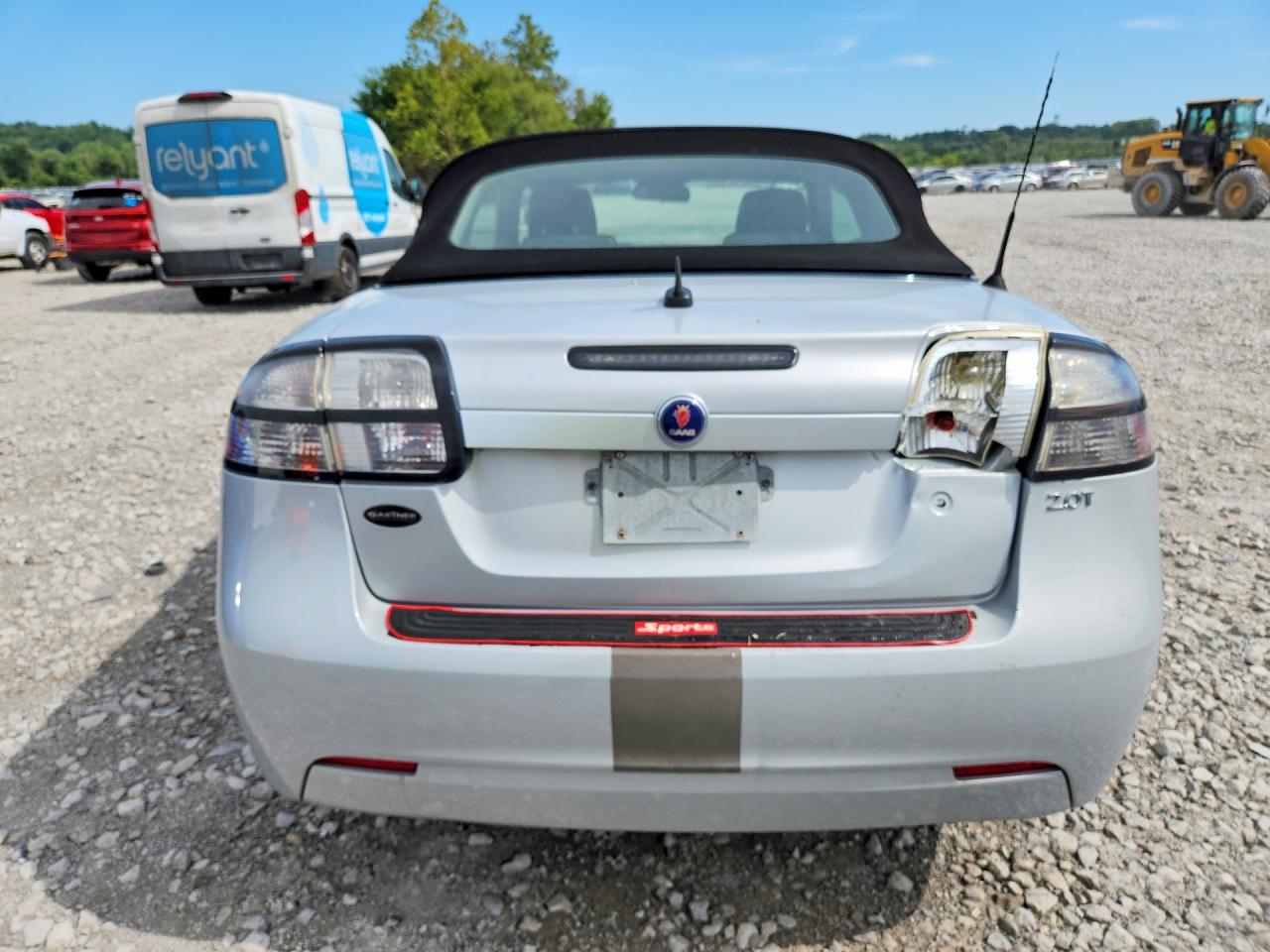 2008 Saab 9-3 2.0t Silver vin: YS3FB79Y486012174