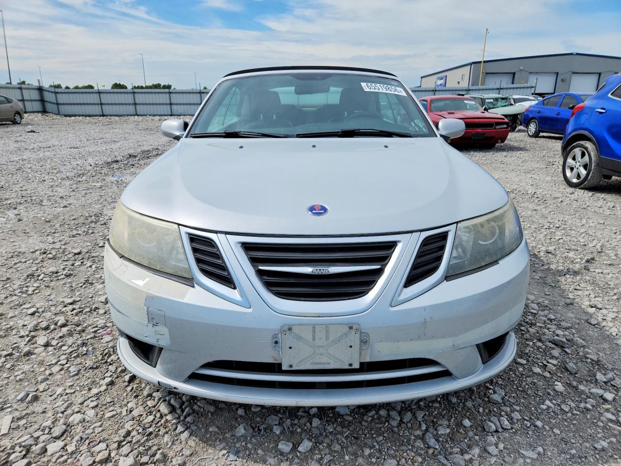 2008 Saab 9-3 2.0t Silver vin: YS3FB79Y486012174