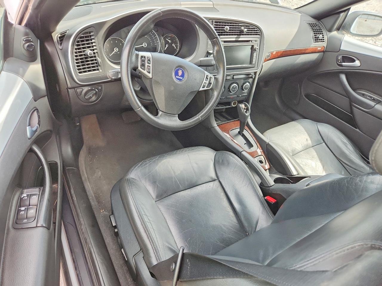 2008 Saab 9-3 2.0t Silver vin: YS3FB79Y486012174