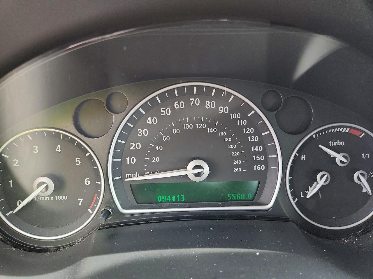 2008 Saab 9-3 2.0t Silver vin: YS3FB79Y486012174