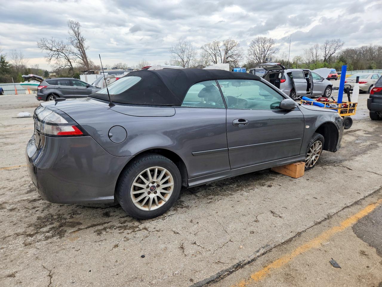 2009 Saab 9-3 2.0t Черный vin: YS3FB79Y796000408
