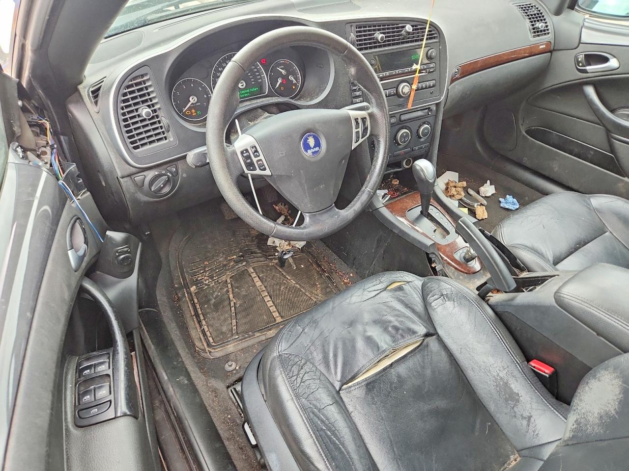 2009 Saab 9-3 2.0t Черный vin: YS3FB79Y796000408