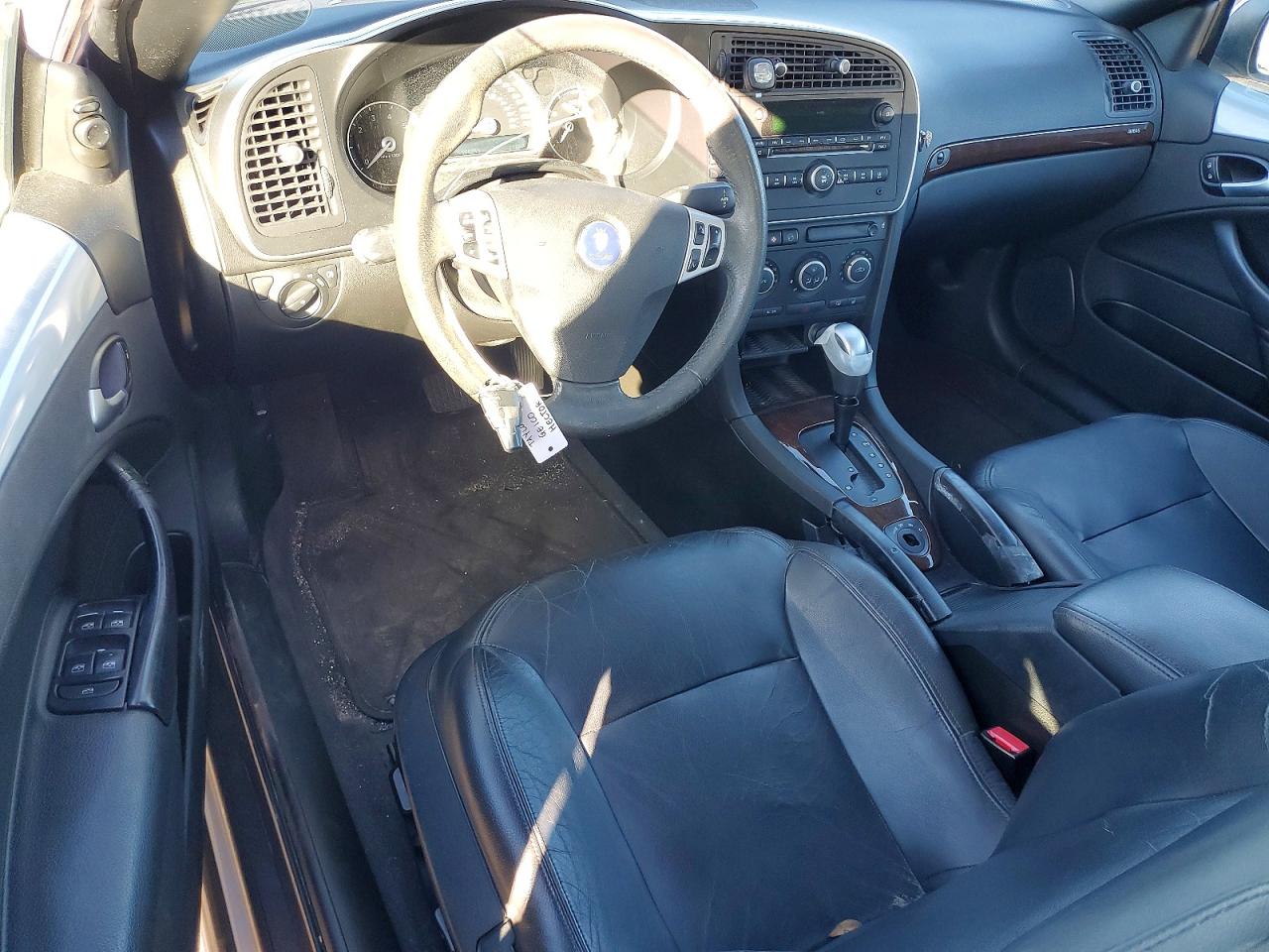 2009 Saab 9-3 2.0t Серебряный vin: YS3FB79Y796001557