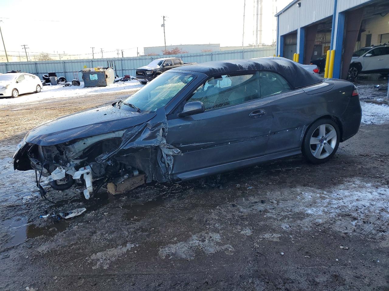 2010 Saab 9-3 2.0t Charcoal vin: YS3FB79Y7A6000669