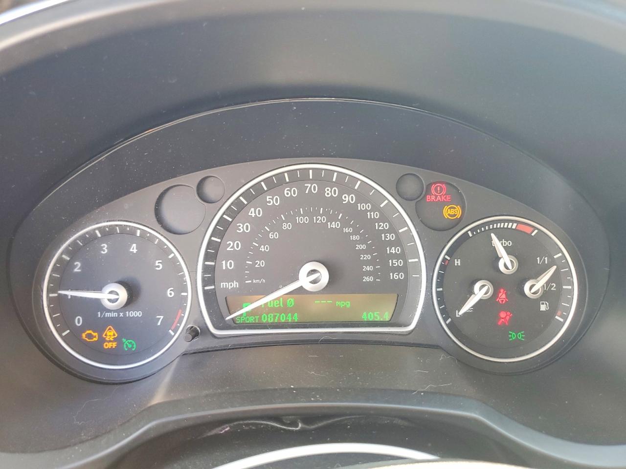 2010 Saab 9-3 2.0t Charcoal vin: YS3FB79Y7A6000669