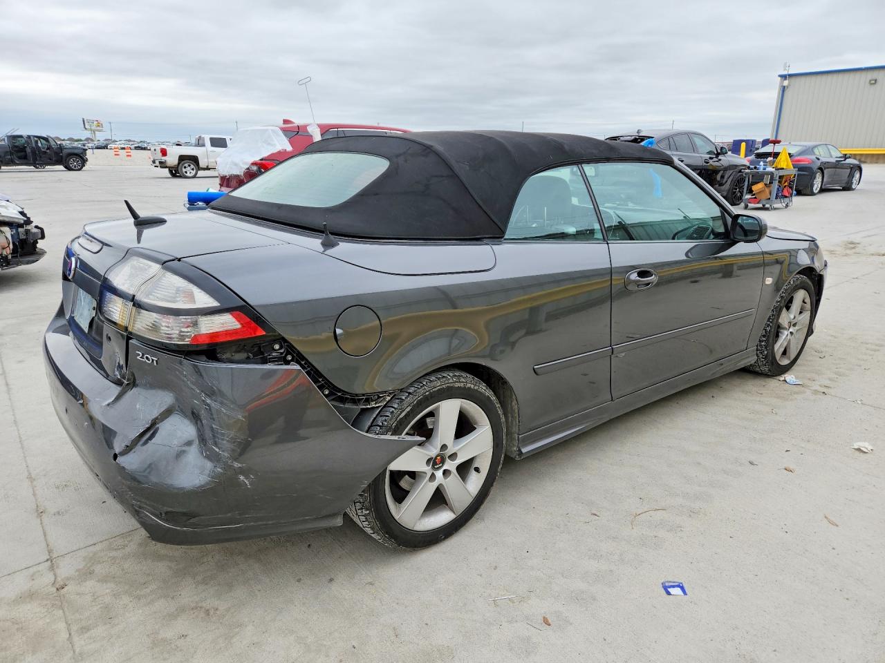 2010 Saab 9-3 2.0t Charcoal vin: YS3FB79Y9A6000642