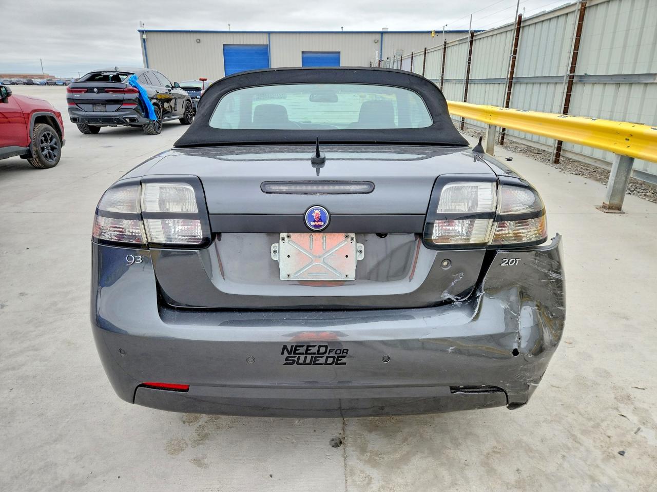 2010 Saab 9-3 2.0t Charcoal vin: YS3FB79Y9A6000642
