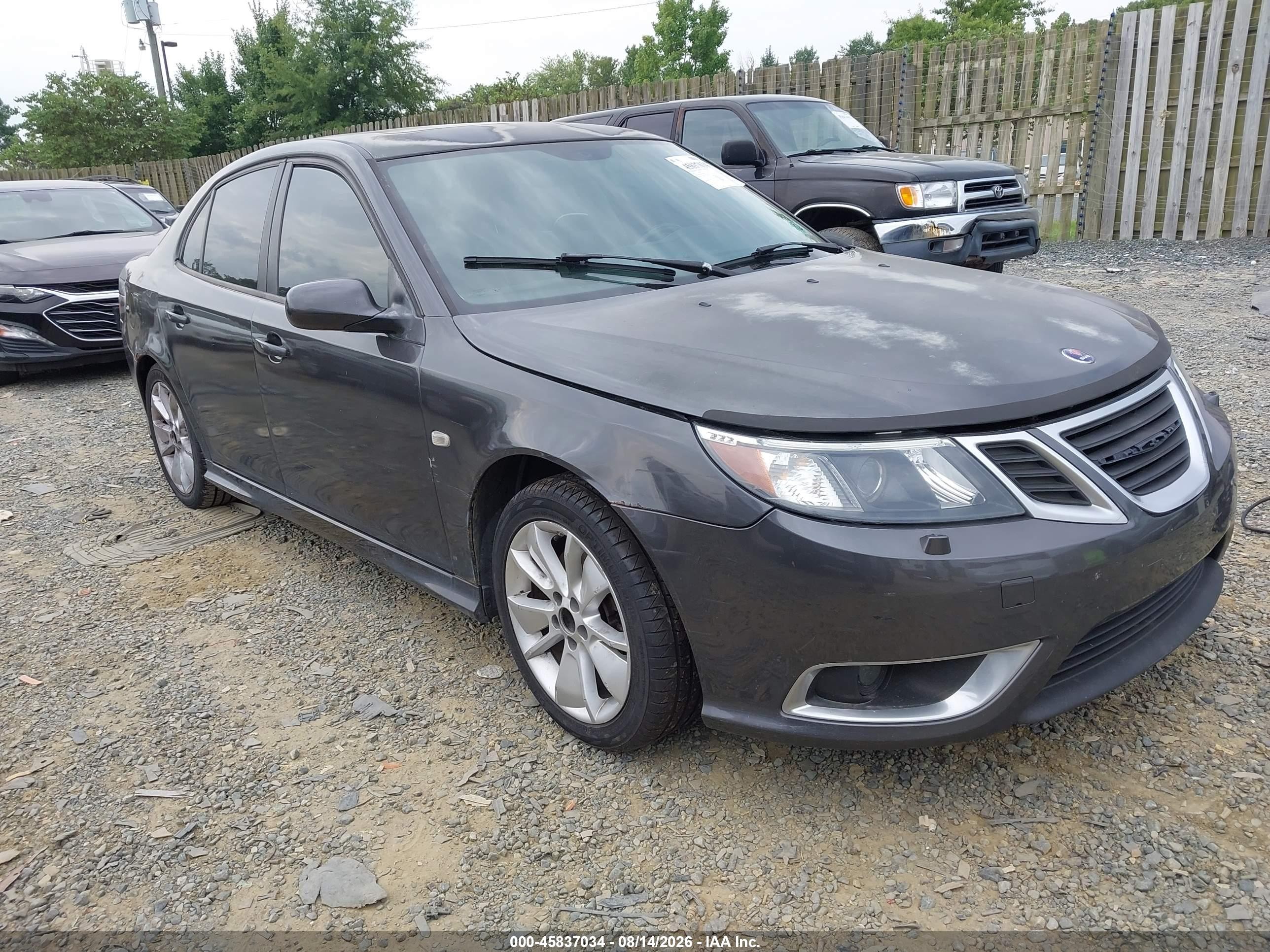 2011 Saab 9-3 Aero Gray vin: YS3FC4CY3B1302639