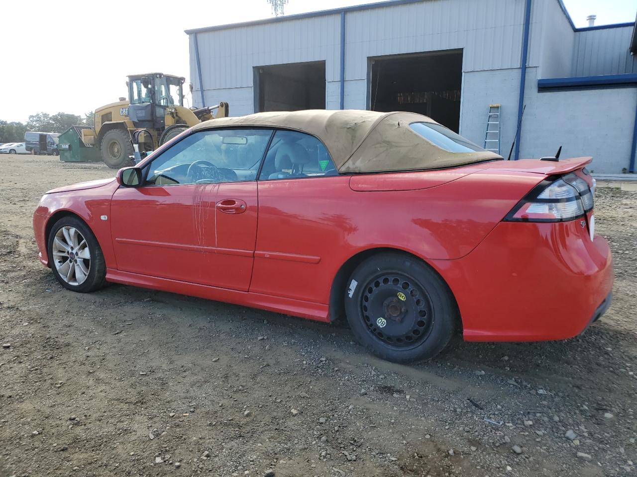 2010 Saab 9-3 Aero Red vin: YS3FC7CY6A1618312