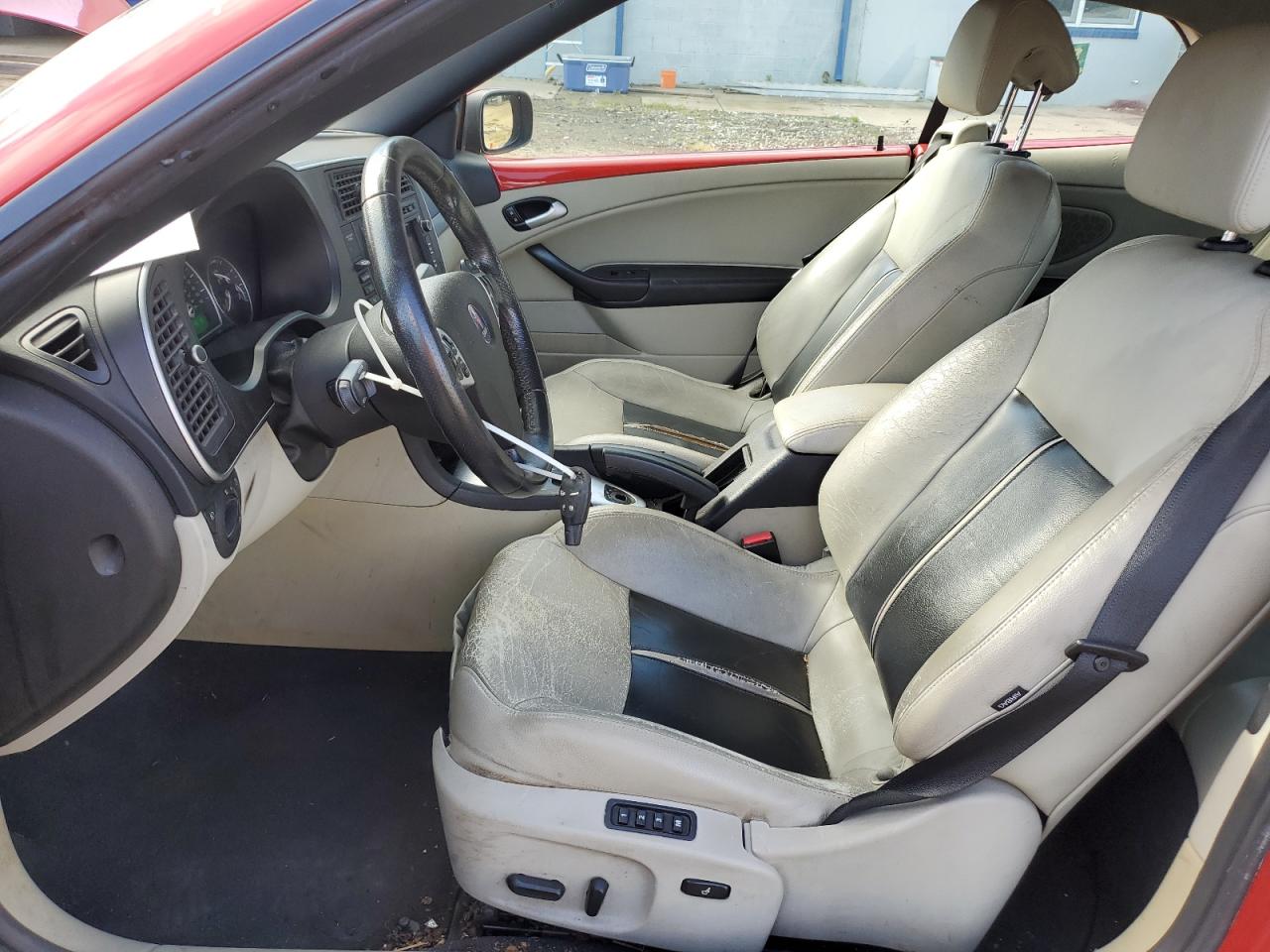 2010 Saab 9-3 Aero Red vin: YS3FC7CY6A1618312