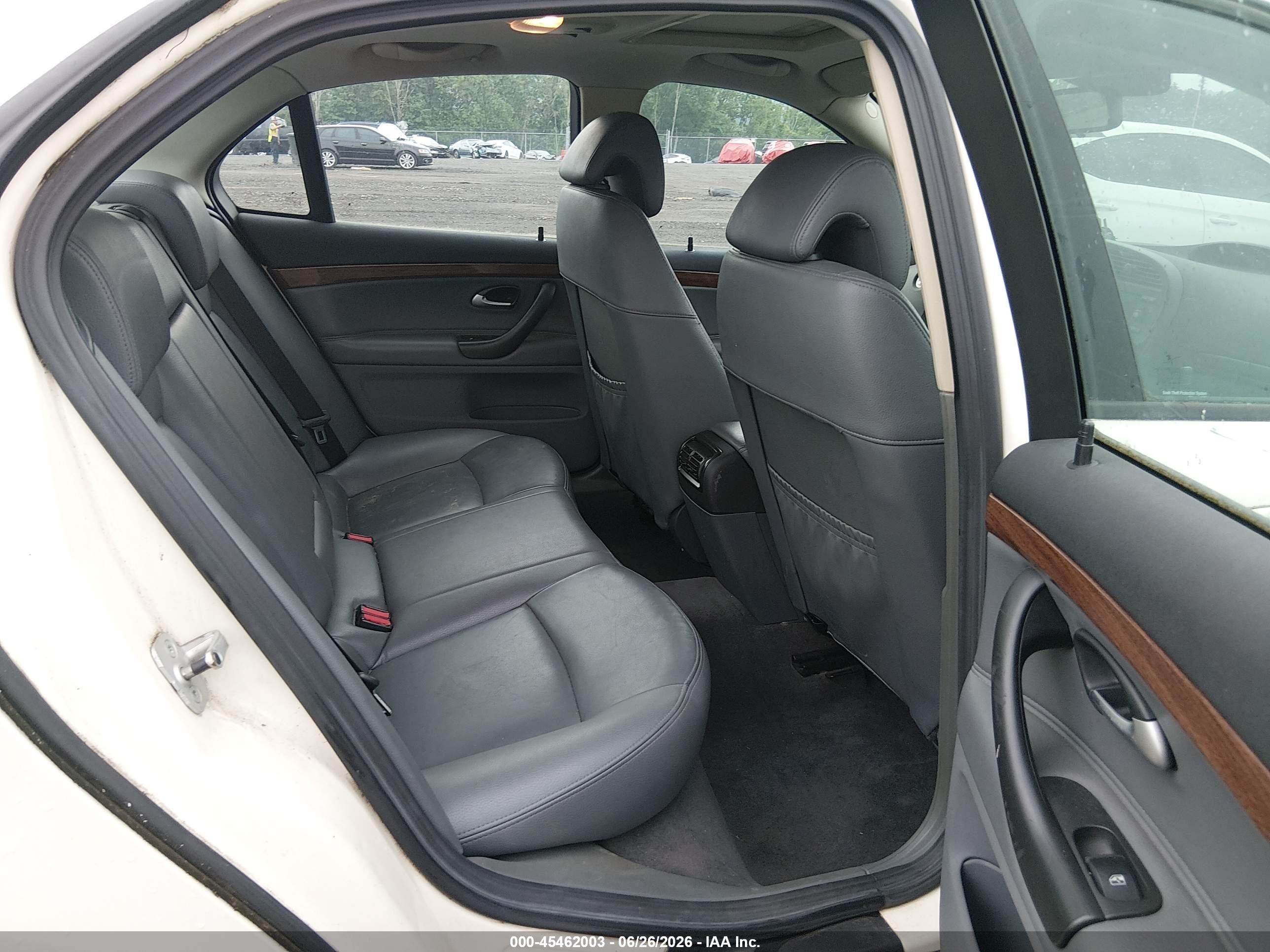 2006 Saab 9-3 2.0t White vin: YS3FD45Y761142233