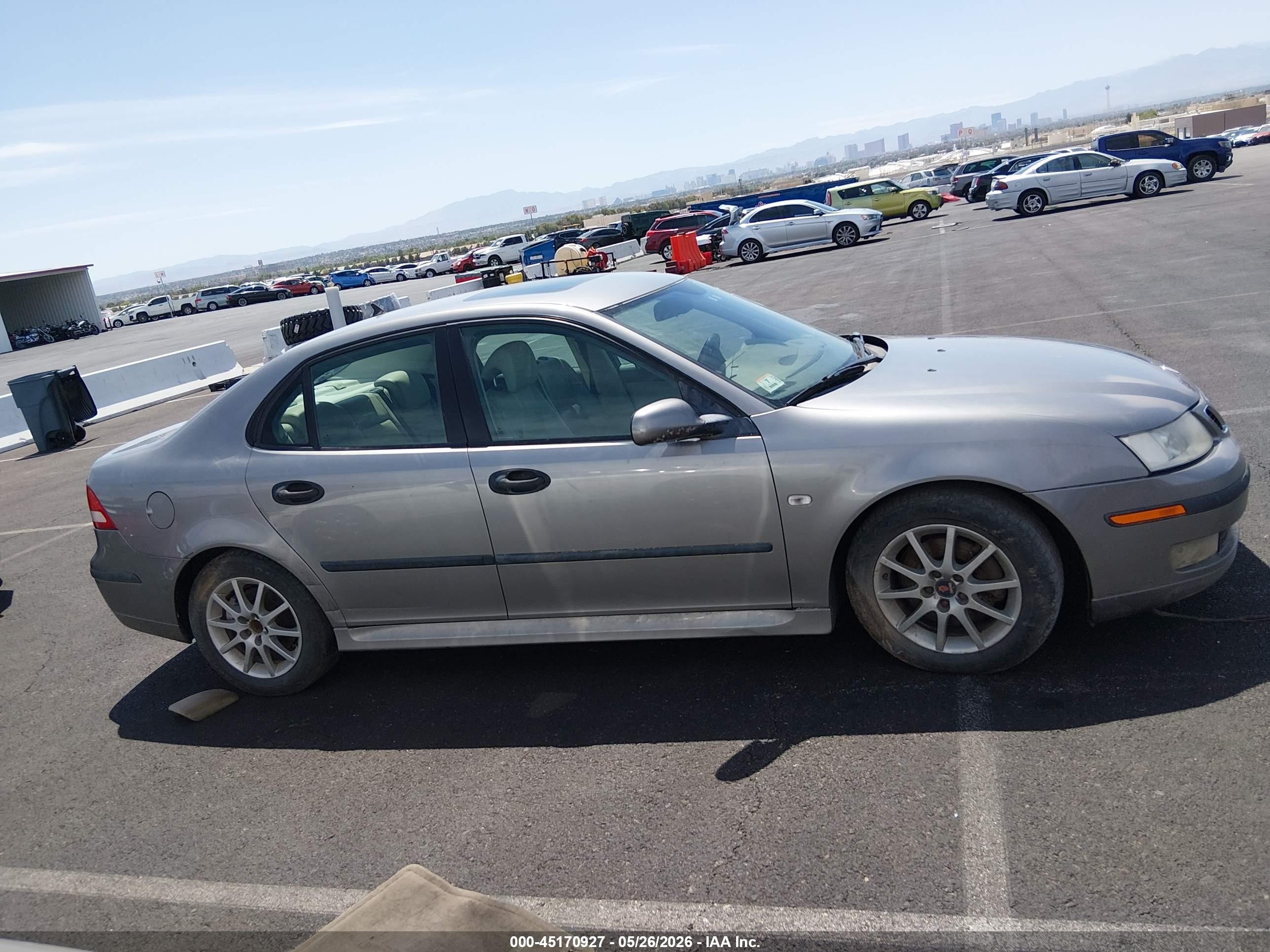 2005 Saab 9-3 Arc Серый vin: YS3FD45Y851033679
