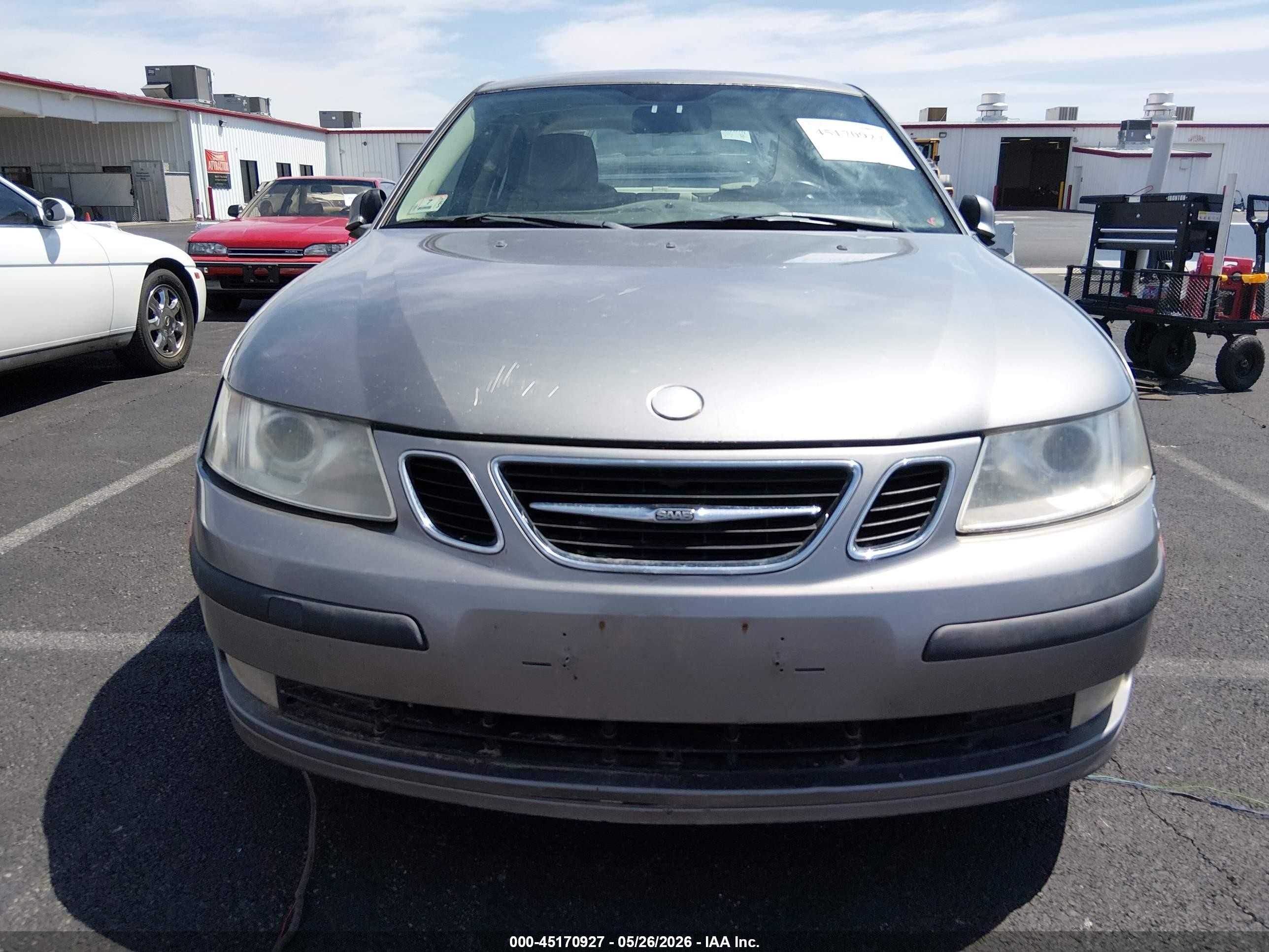 2005 Saab 9-3 Arc Серый vin: YS3FD45Y851033679