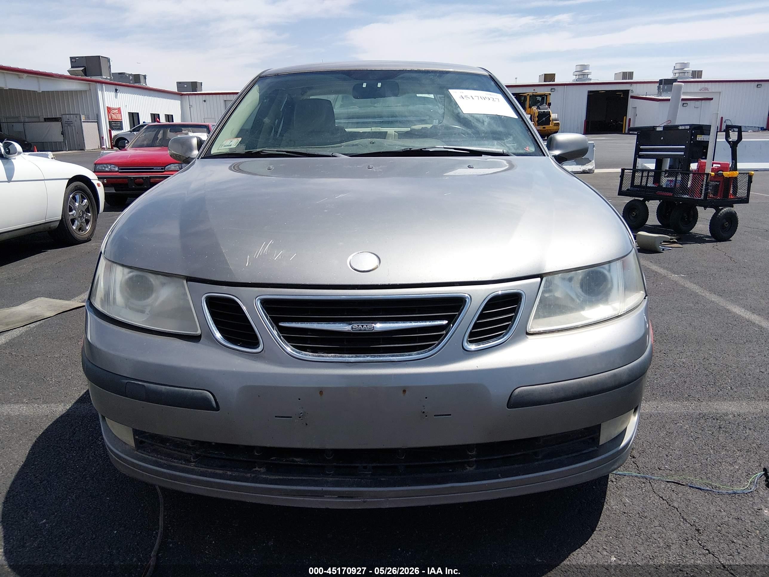 2005 Saab 9-3 Arc Серый vin: YS3FD45Y851033679