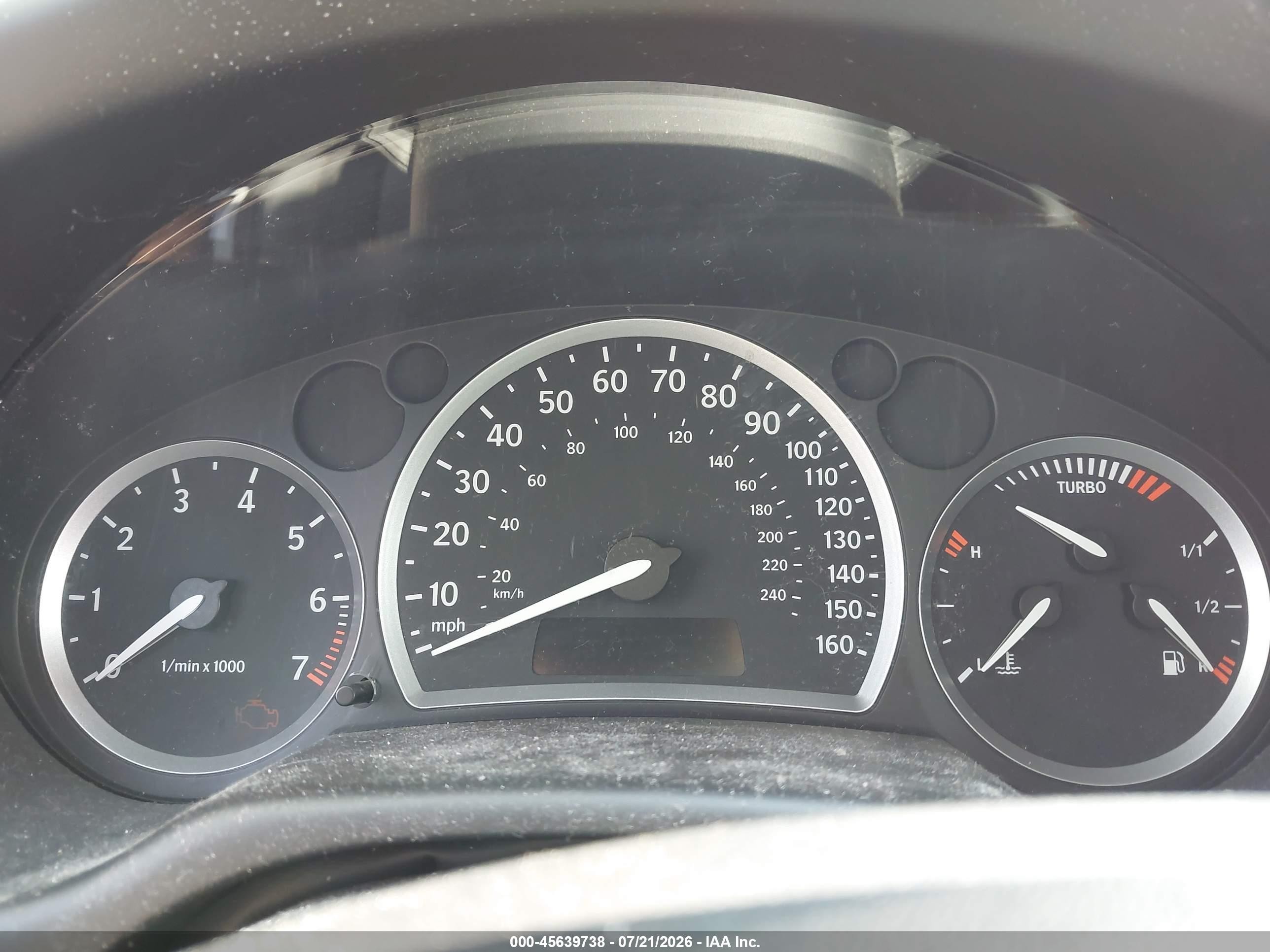 2003 Saab 9-3 Arc Black vin: YS3FD46Y931060689