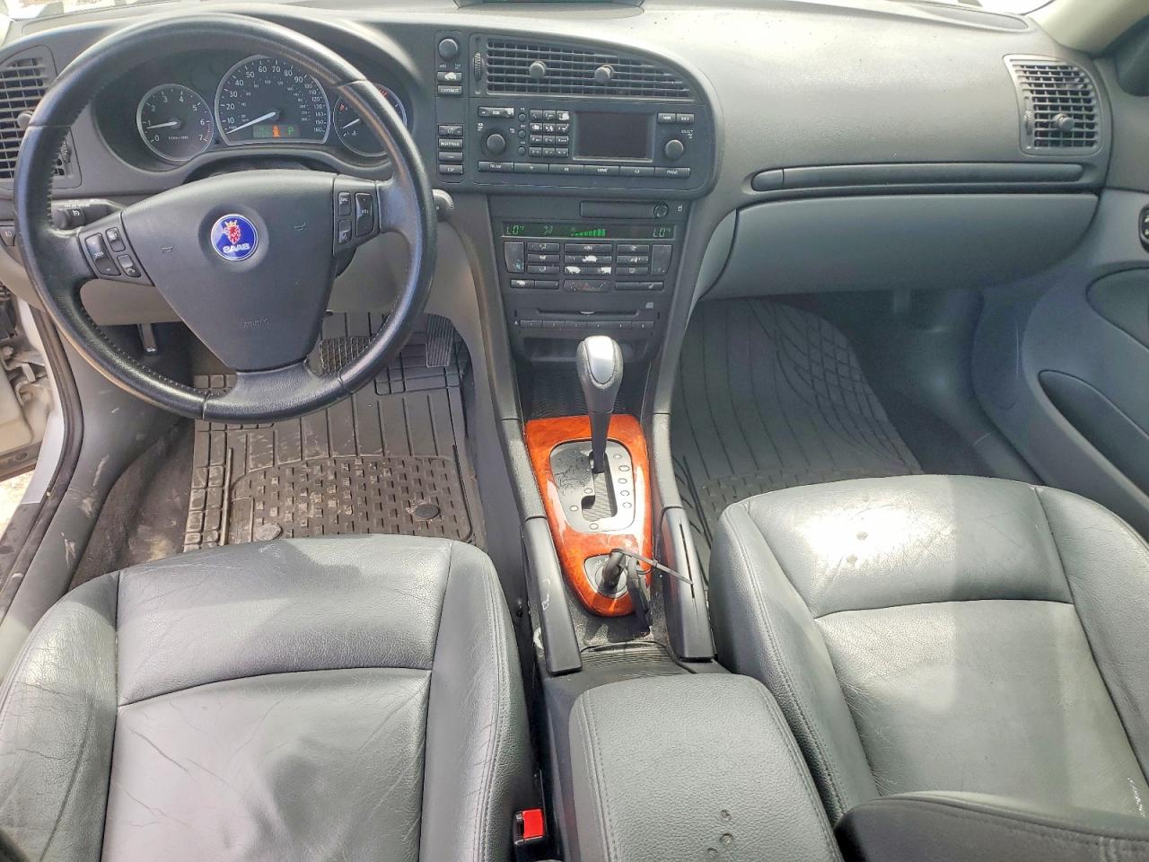 2005 Saab 9-3 Arc Silver vin: YS3FD49Y051037588