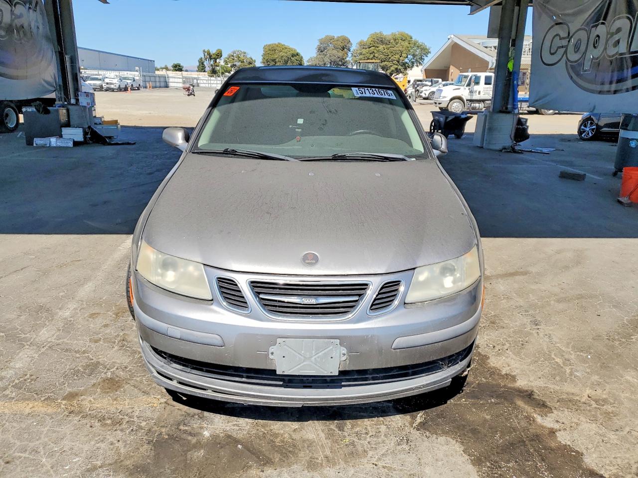 2006 Saab 9-3 Silver vin: YS3FD49Y061004298