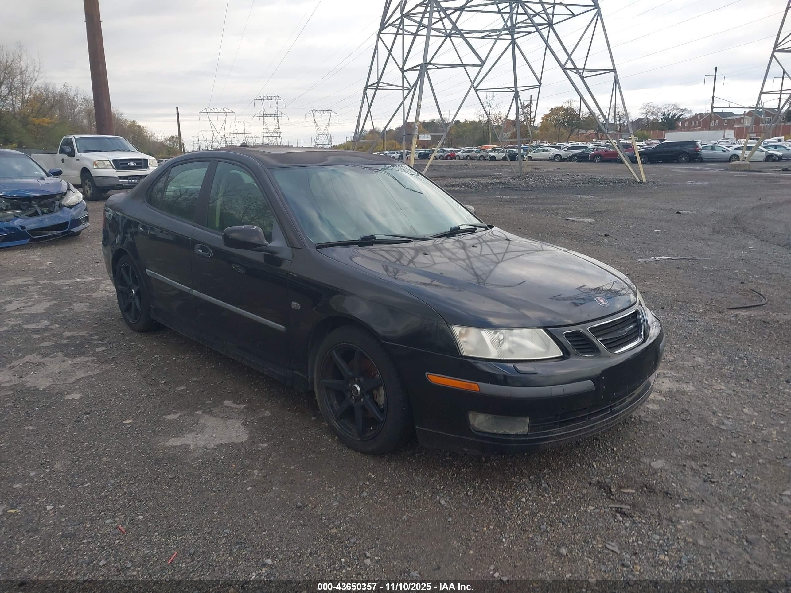 2003 Saab 9-3 Arc Black vin: YS3FD49Y131047429
