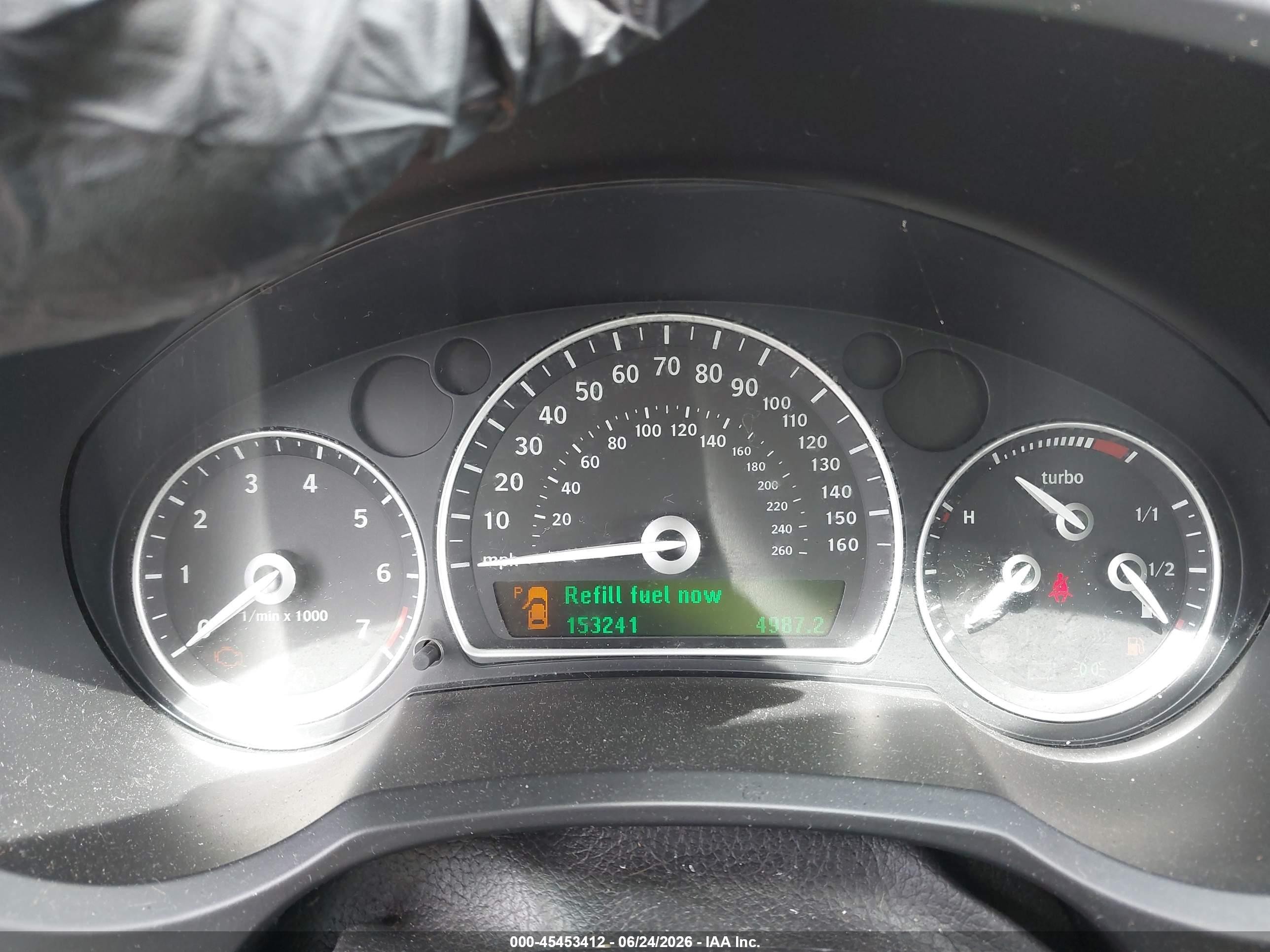 2007 Saab 9-3 2.0t Gray vin: YS3FD49Y171120787