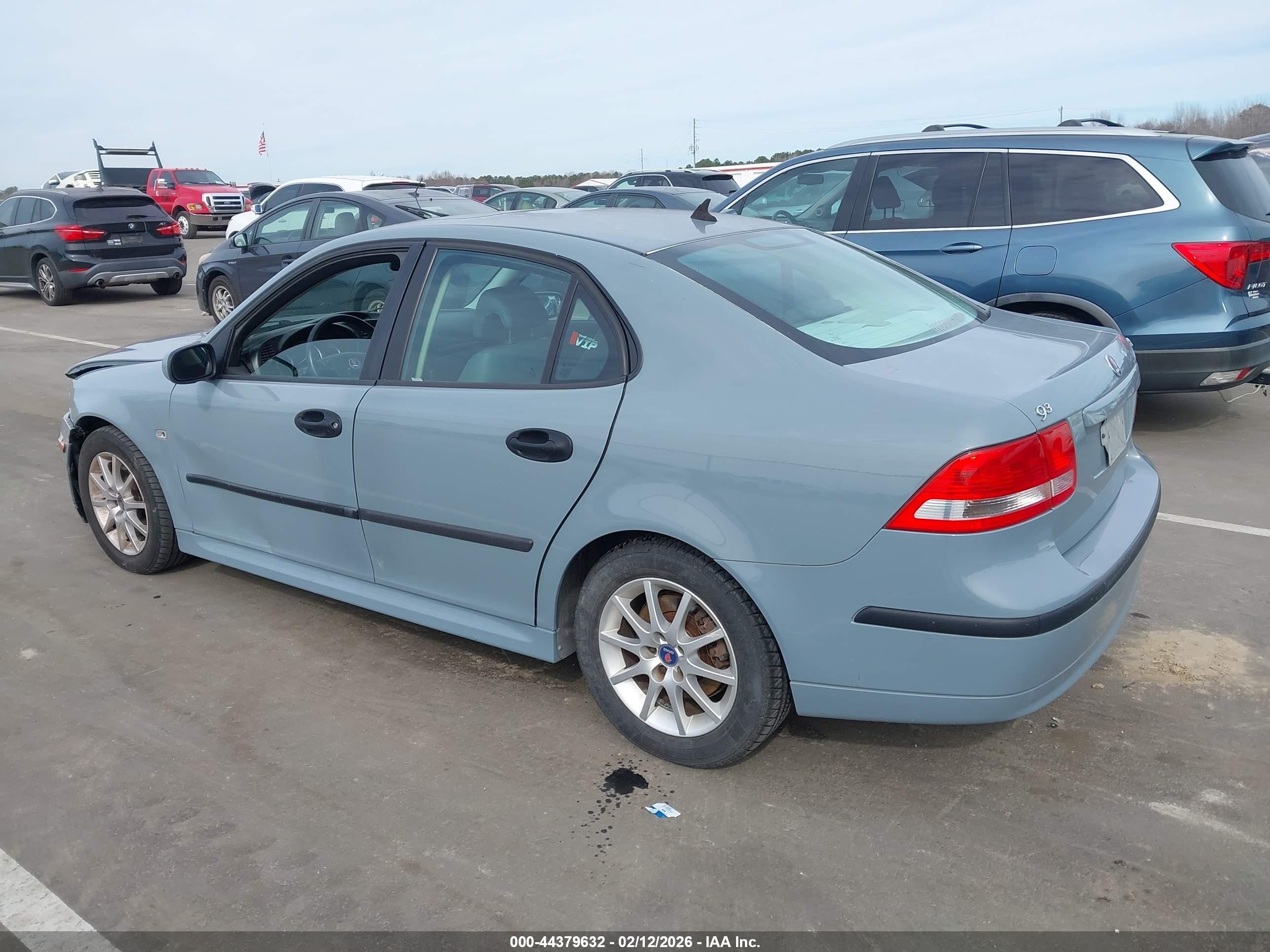 2003 Saab 9-3 Arc Gray vin: YS3FD49Y231054731