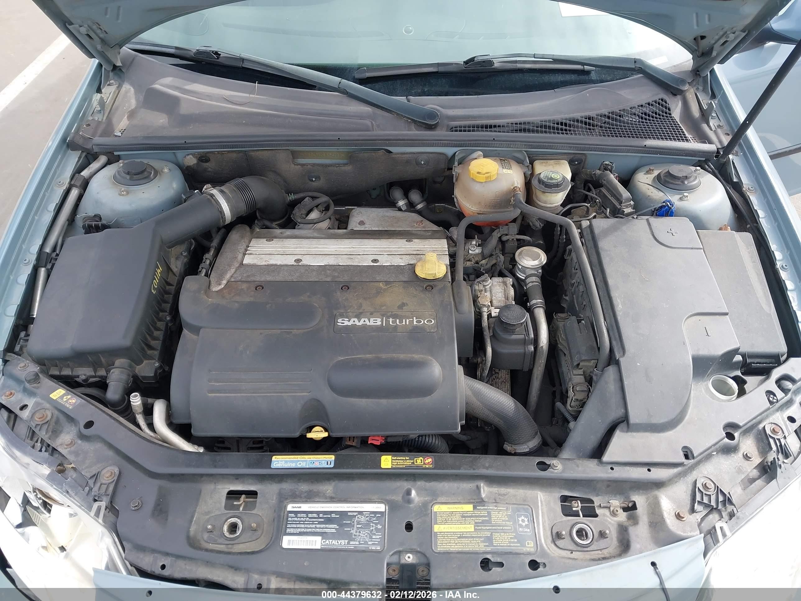 2003 Saab 9-3 Arc Gray vin: YS3FD49Y231054731
